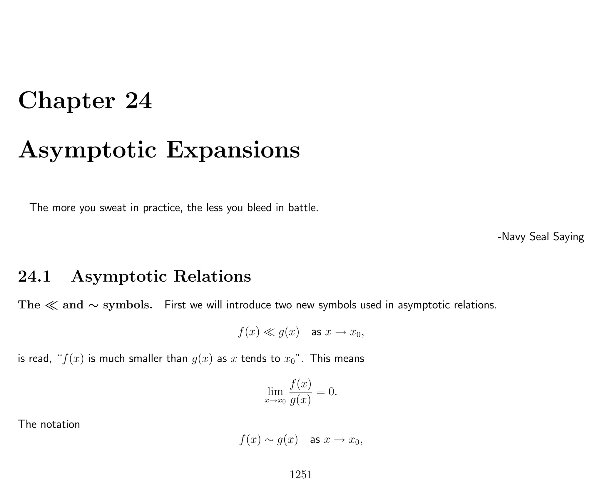 Introduction to Methods of Applied Mathematics