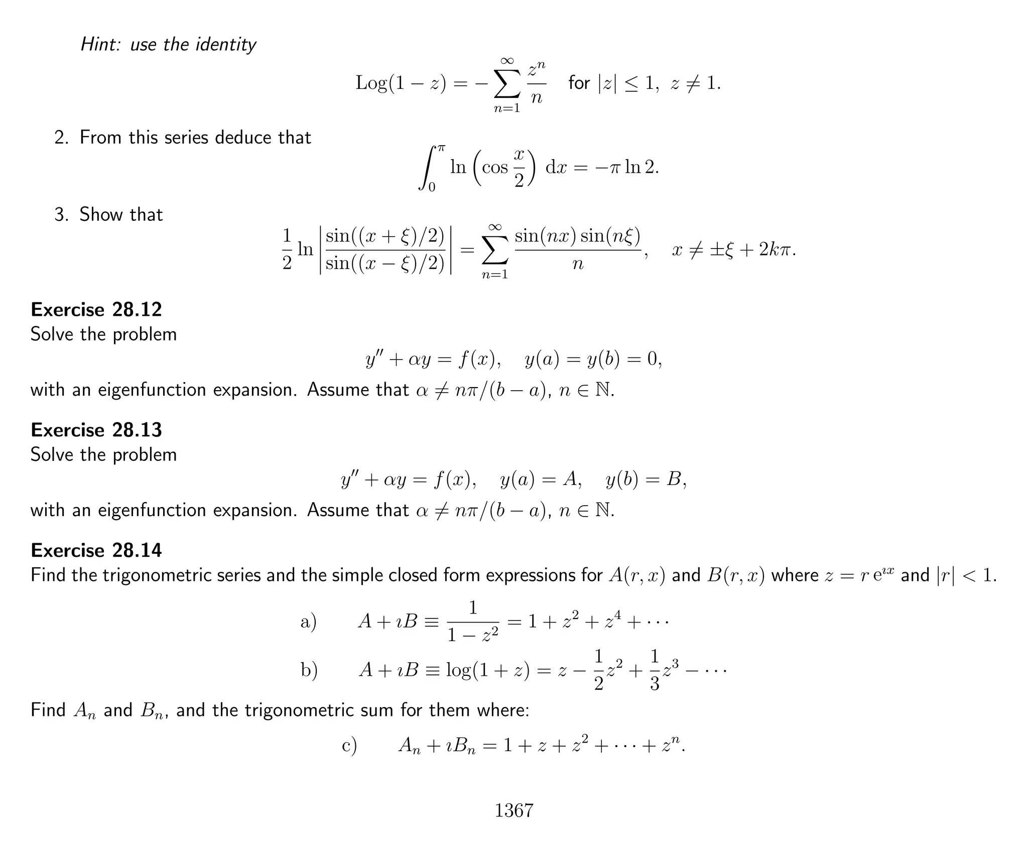 Introduction to Methods of Applied Mathematics
