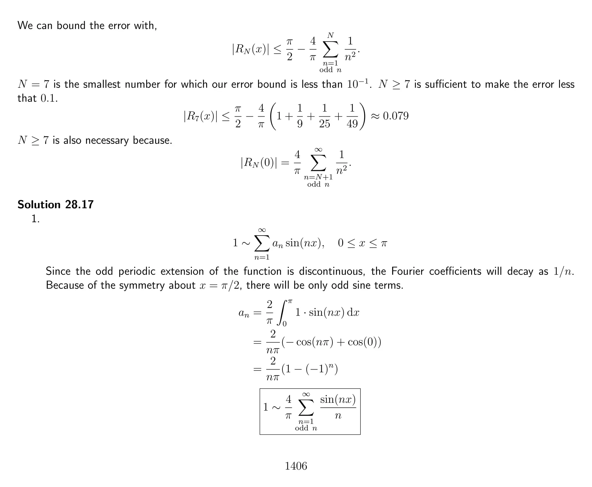 Introduction to Methods of Applied Mathematics