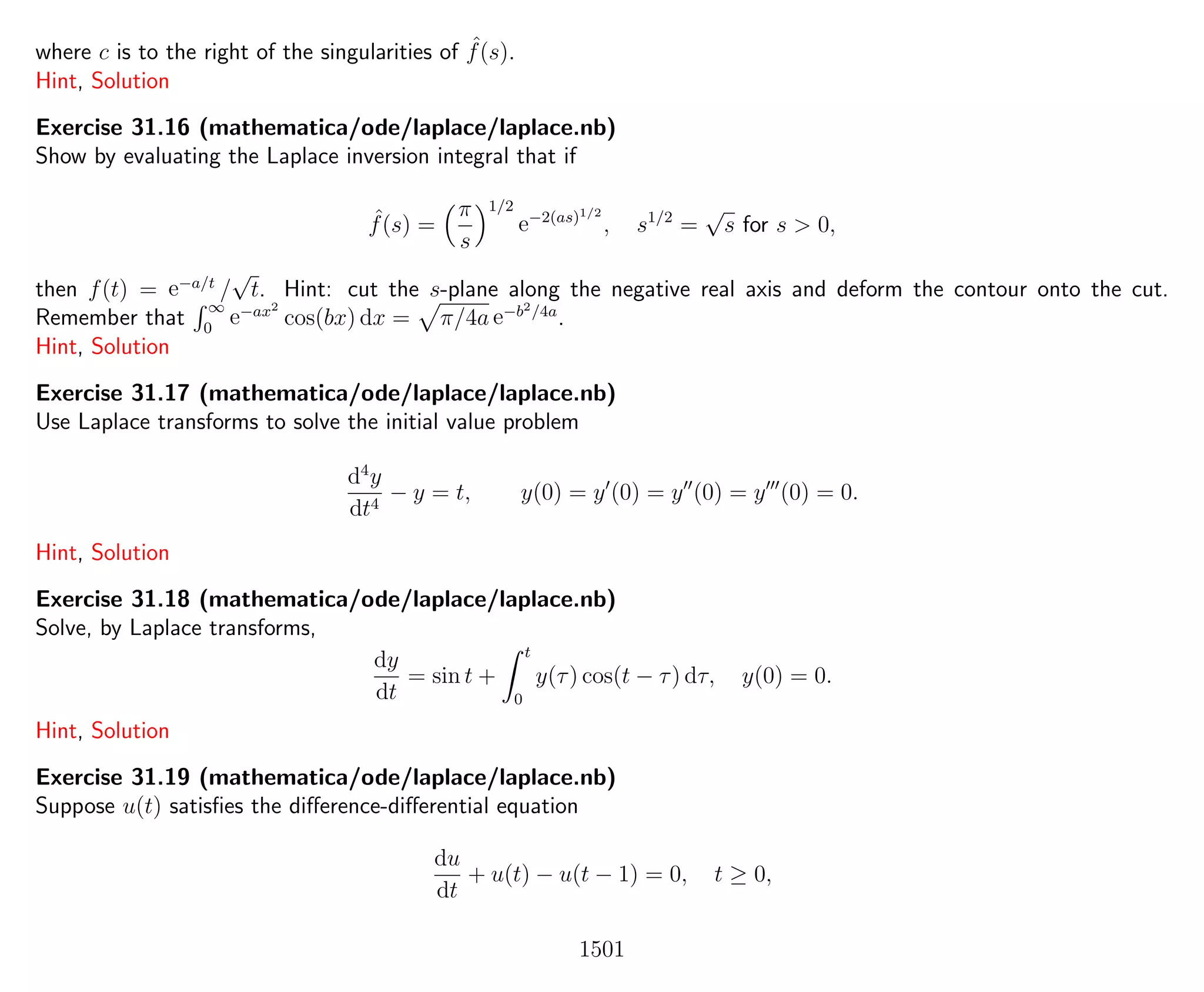 Introduction to Methods of Applied Mathematics