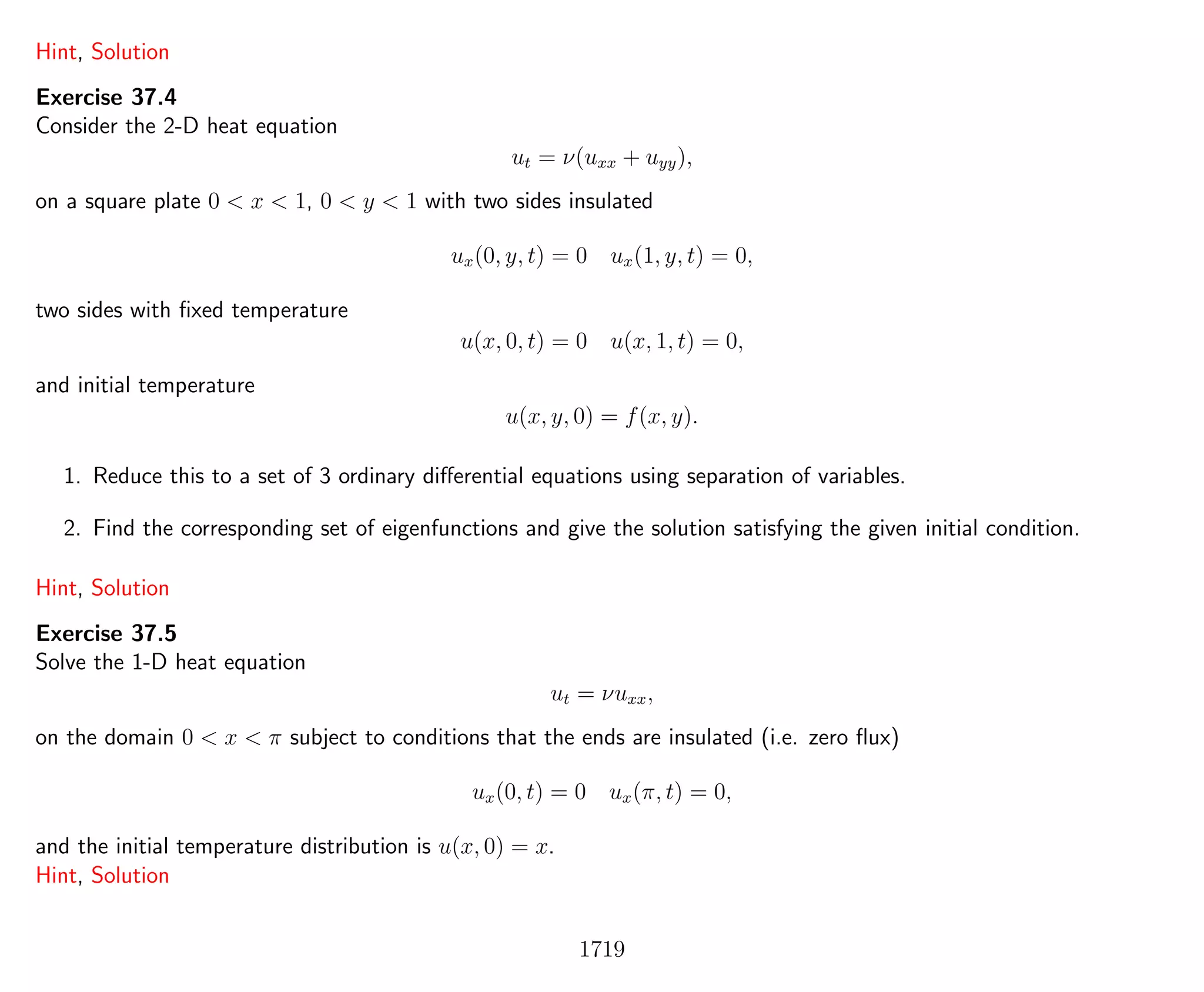 Introduction to Methods of Applied Mathematics