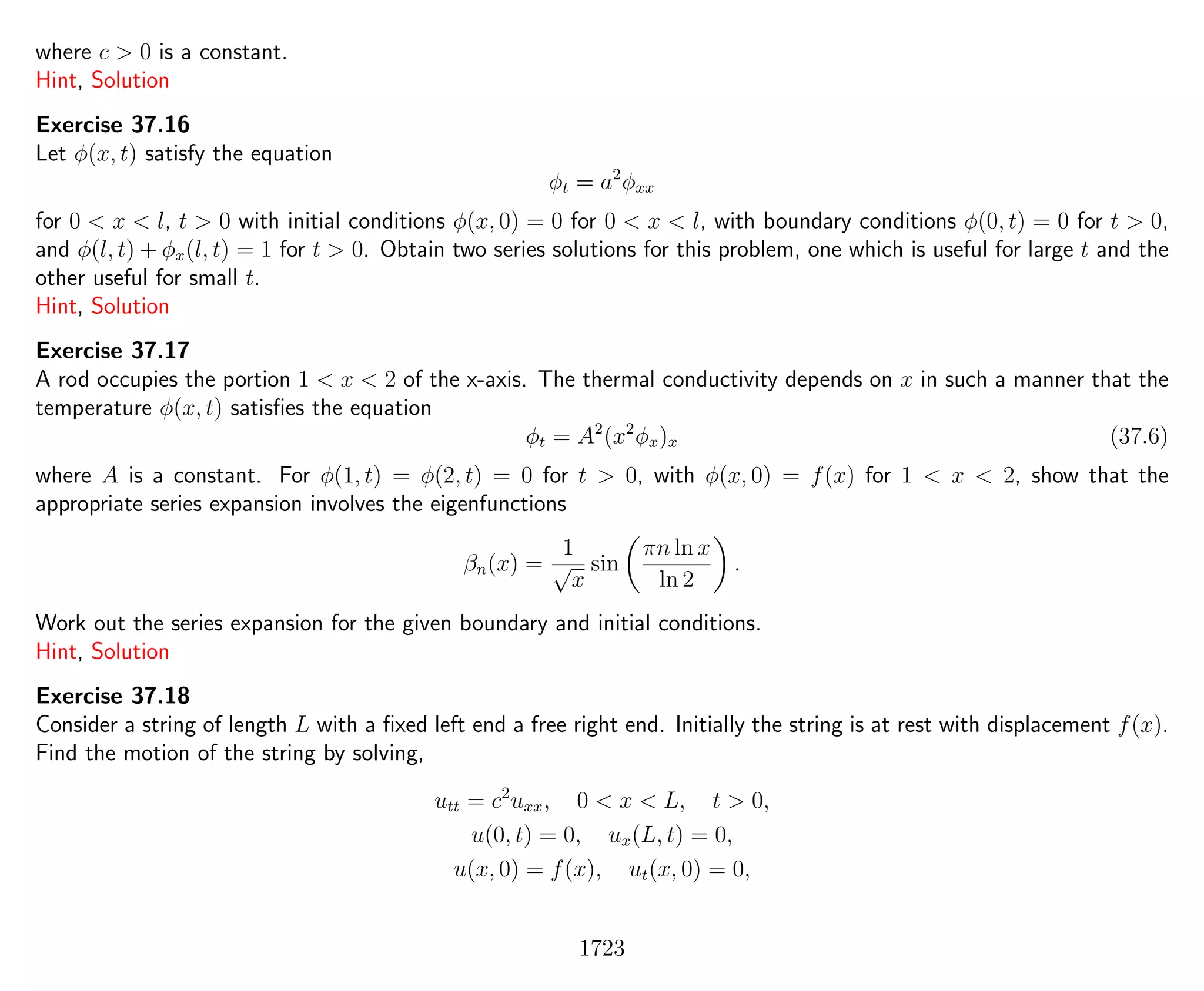 Introduction to Methods of Applied Mathematics