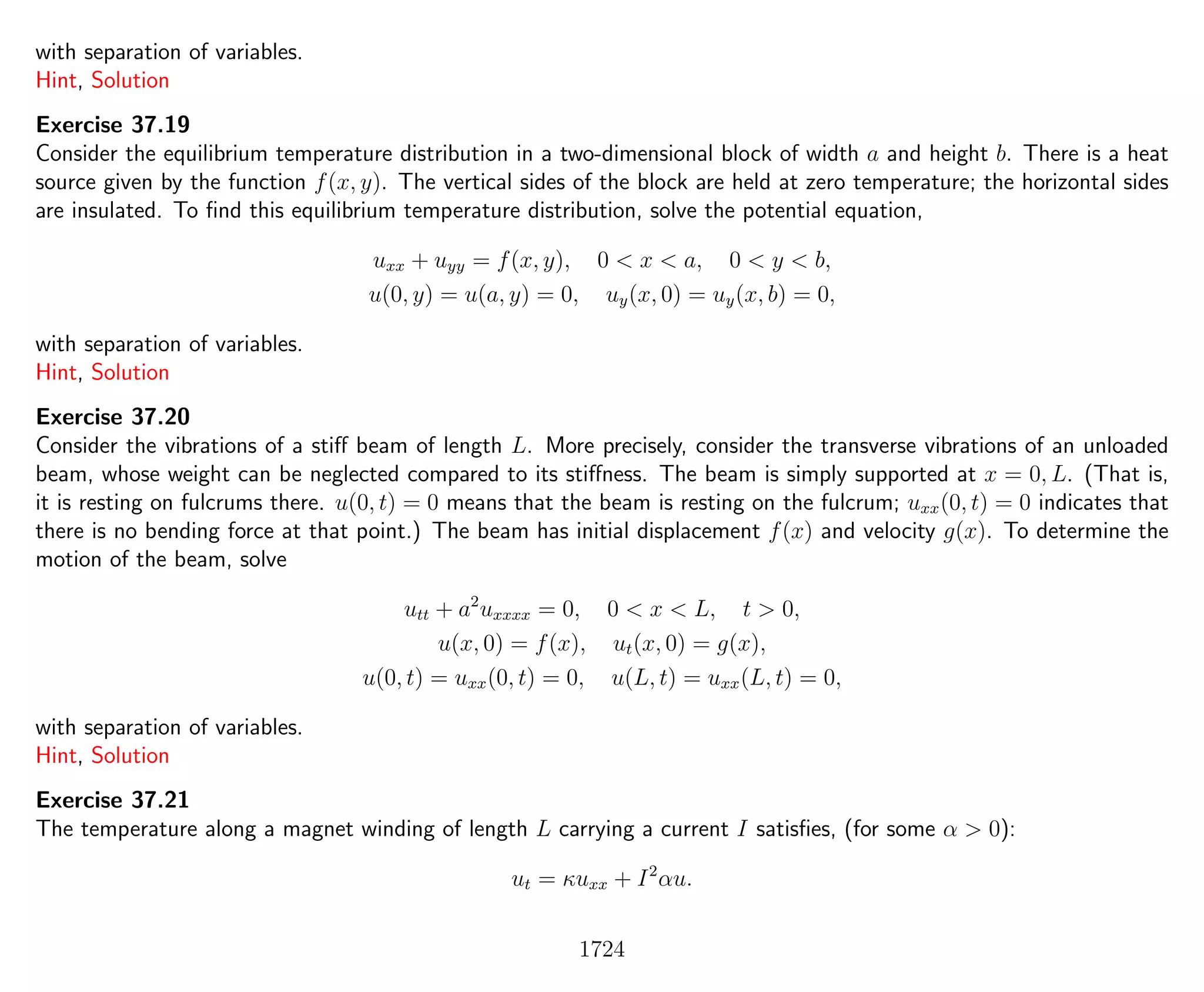 Introduction to Methods of Applied Mathematics