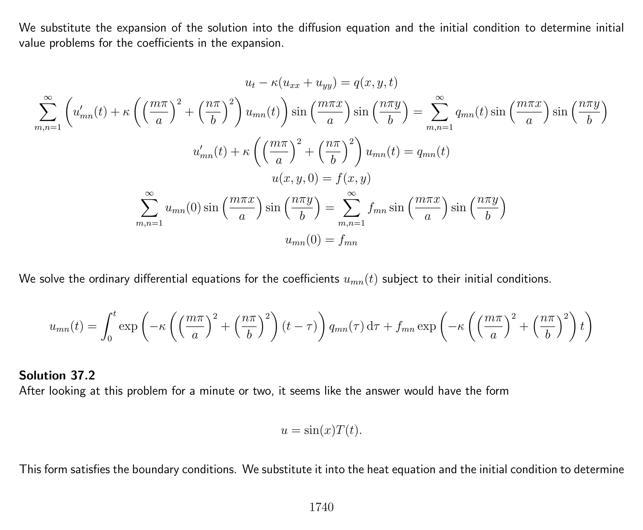Introduction to Methods of Applied Mathematics
