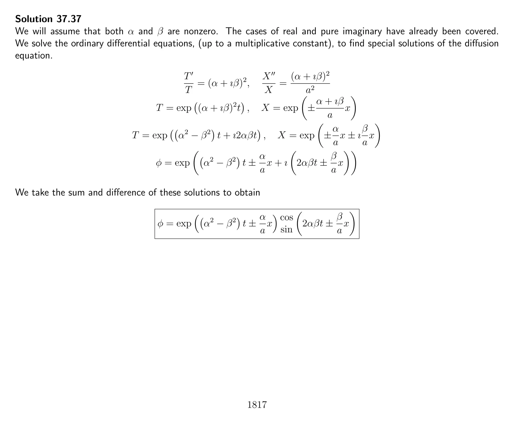 Introduction to Methods of Applied Mathematics