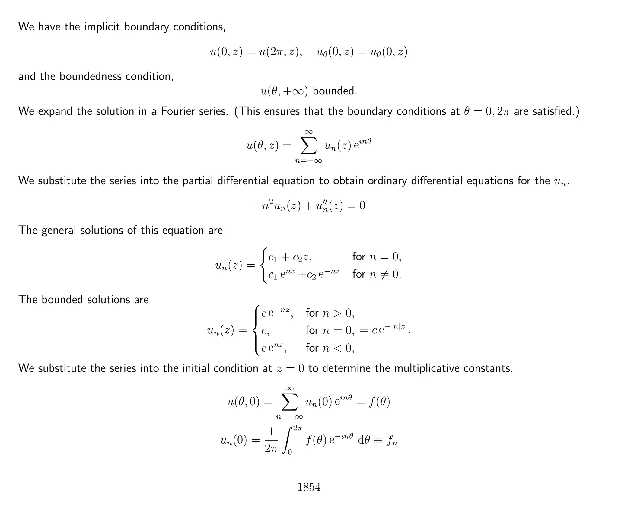 Introduction to Methods of Applied Mathematics
