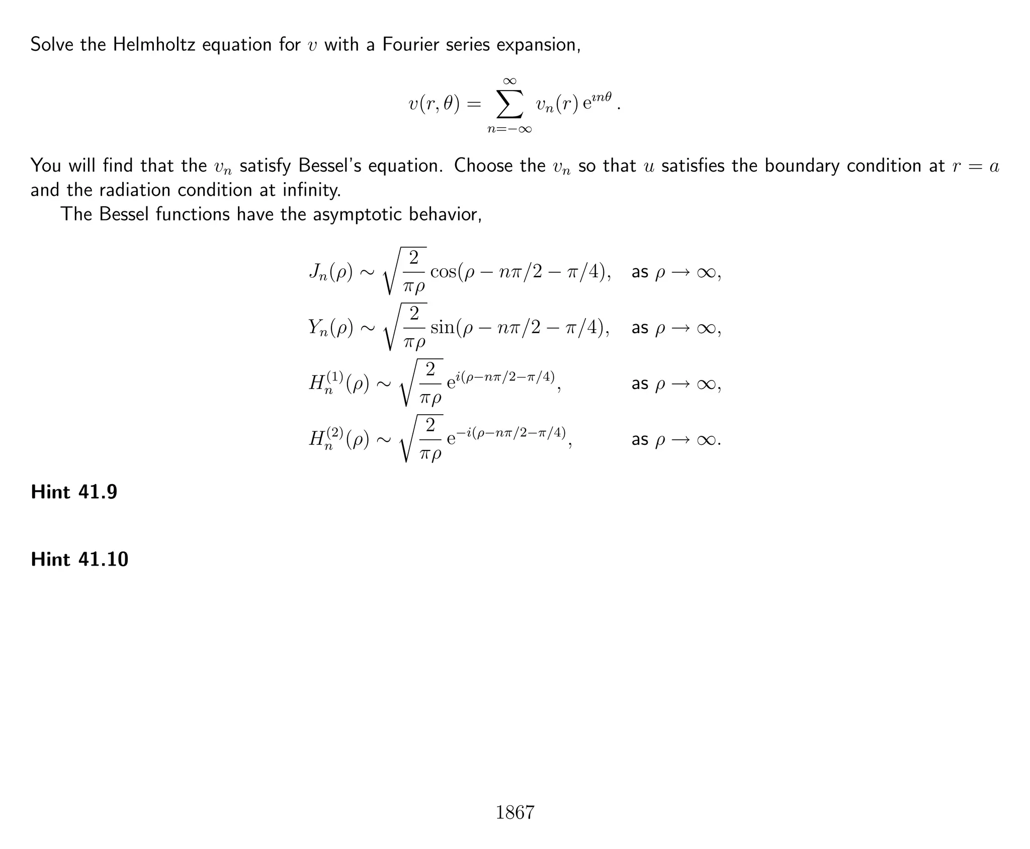 Introduction to Methods of Applied Mathematics