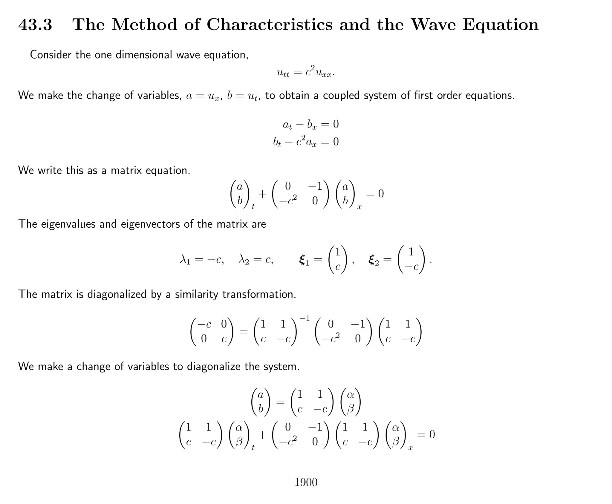 Introduction to Methods of Applied Mathematics