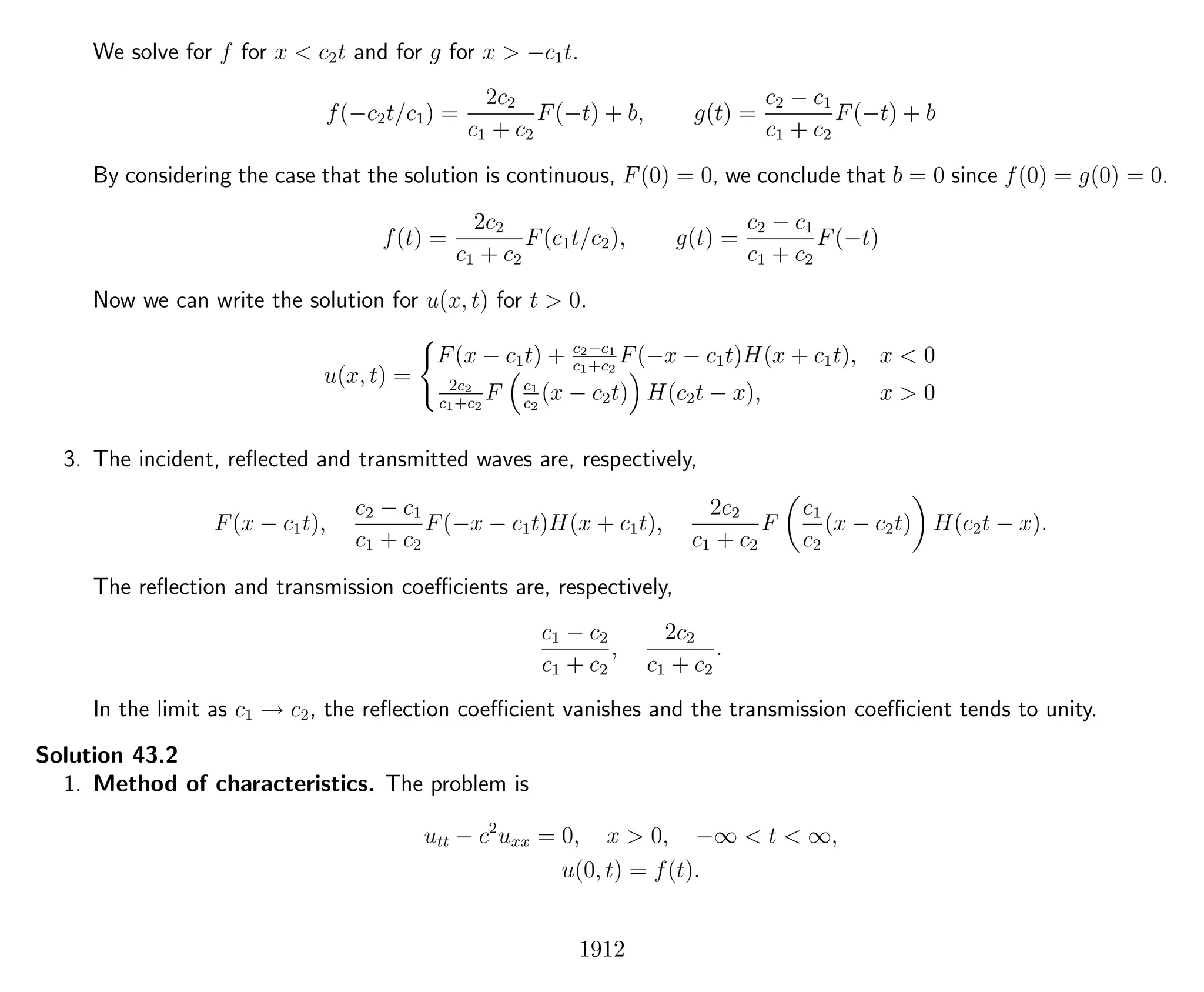 Introduction to Methods of Applied Mathematics