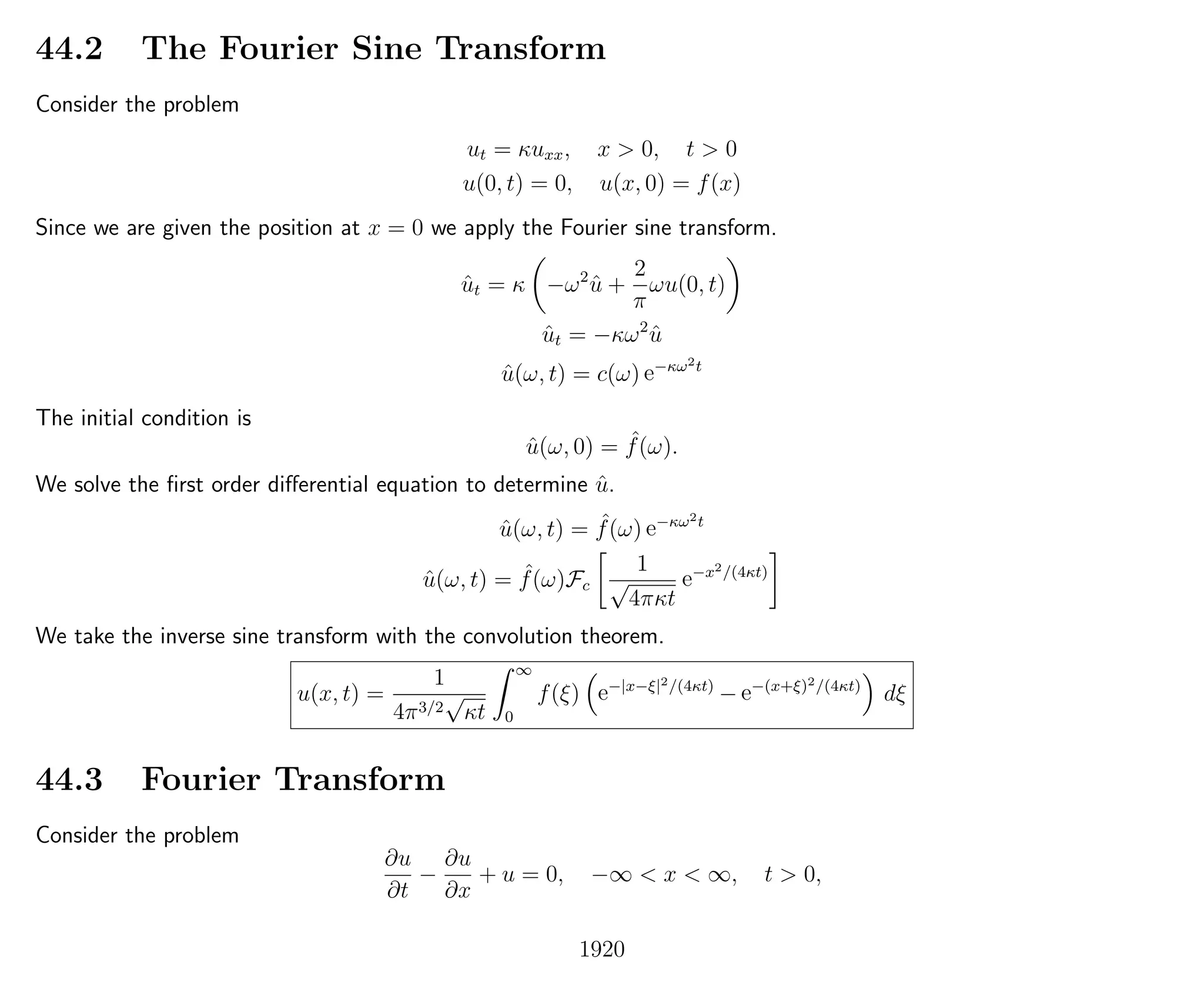 Introduction to Methods of Applied Mathematics