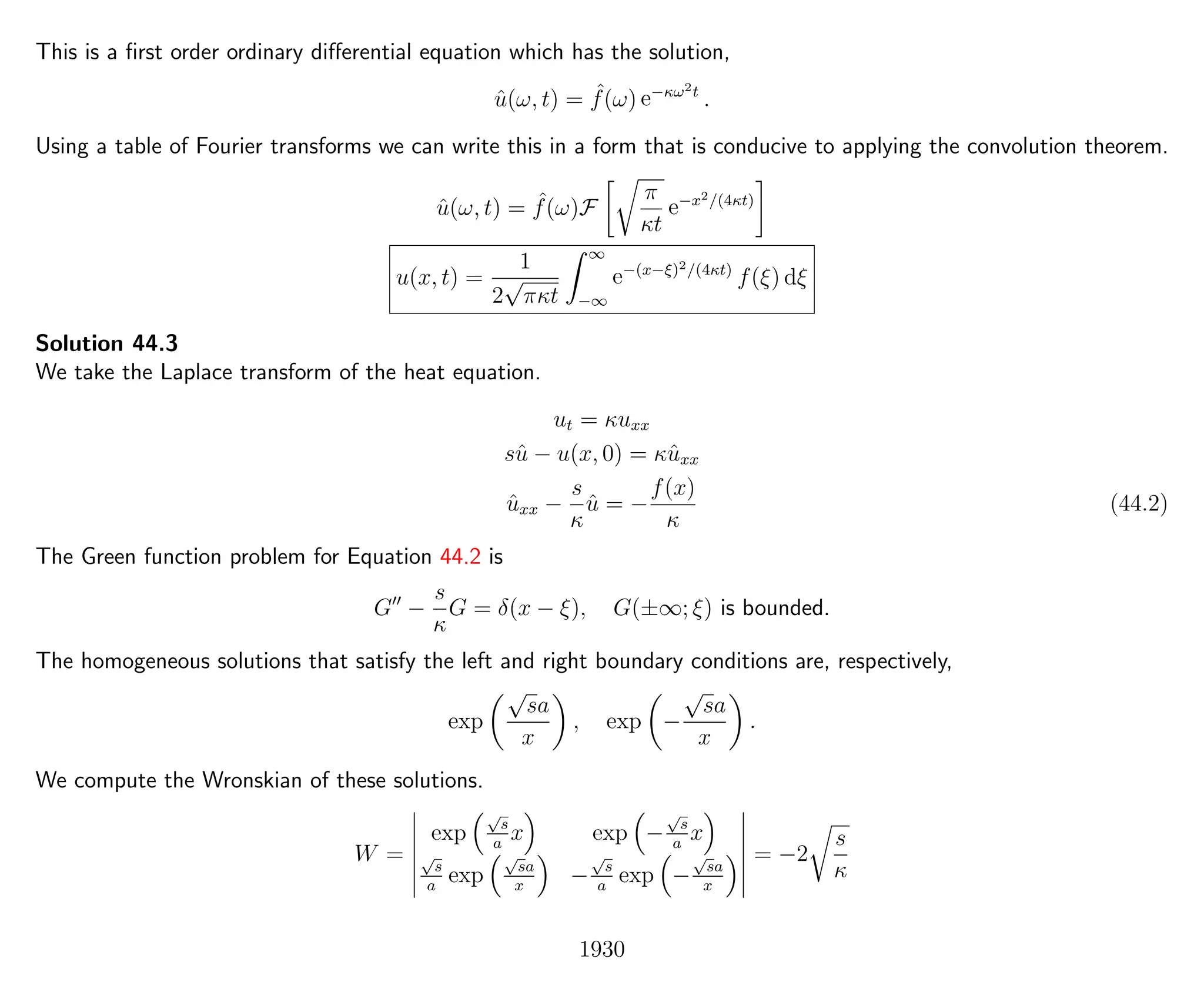 Introduction to Methods of Applied Mathematics