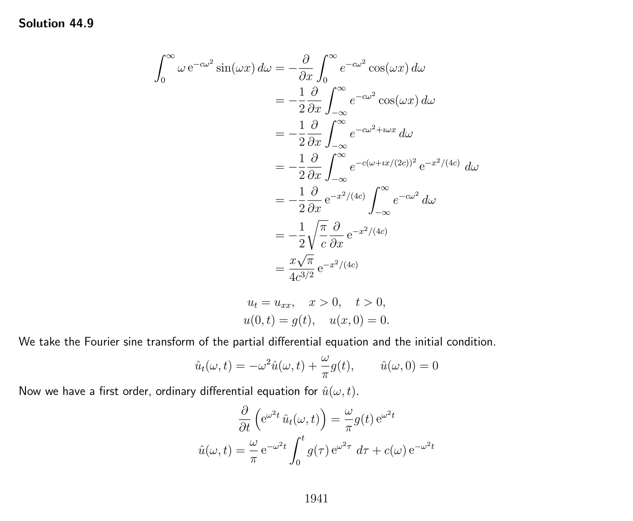 Introduction to Methods of Applied Mathematics