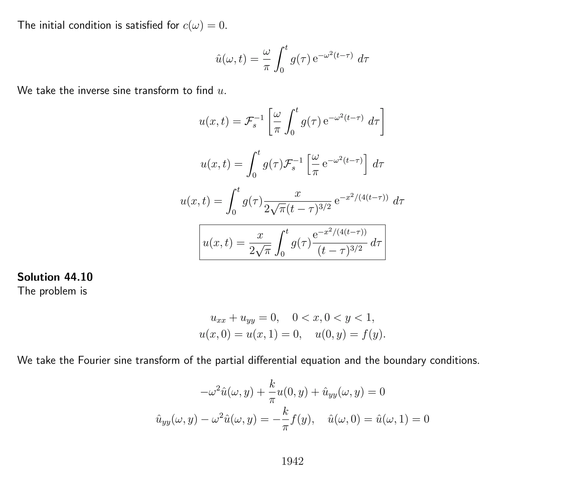 Introduction to Methods of Applied Mathematics