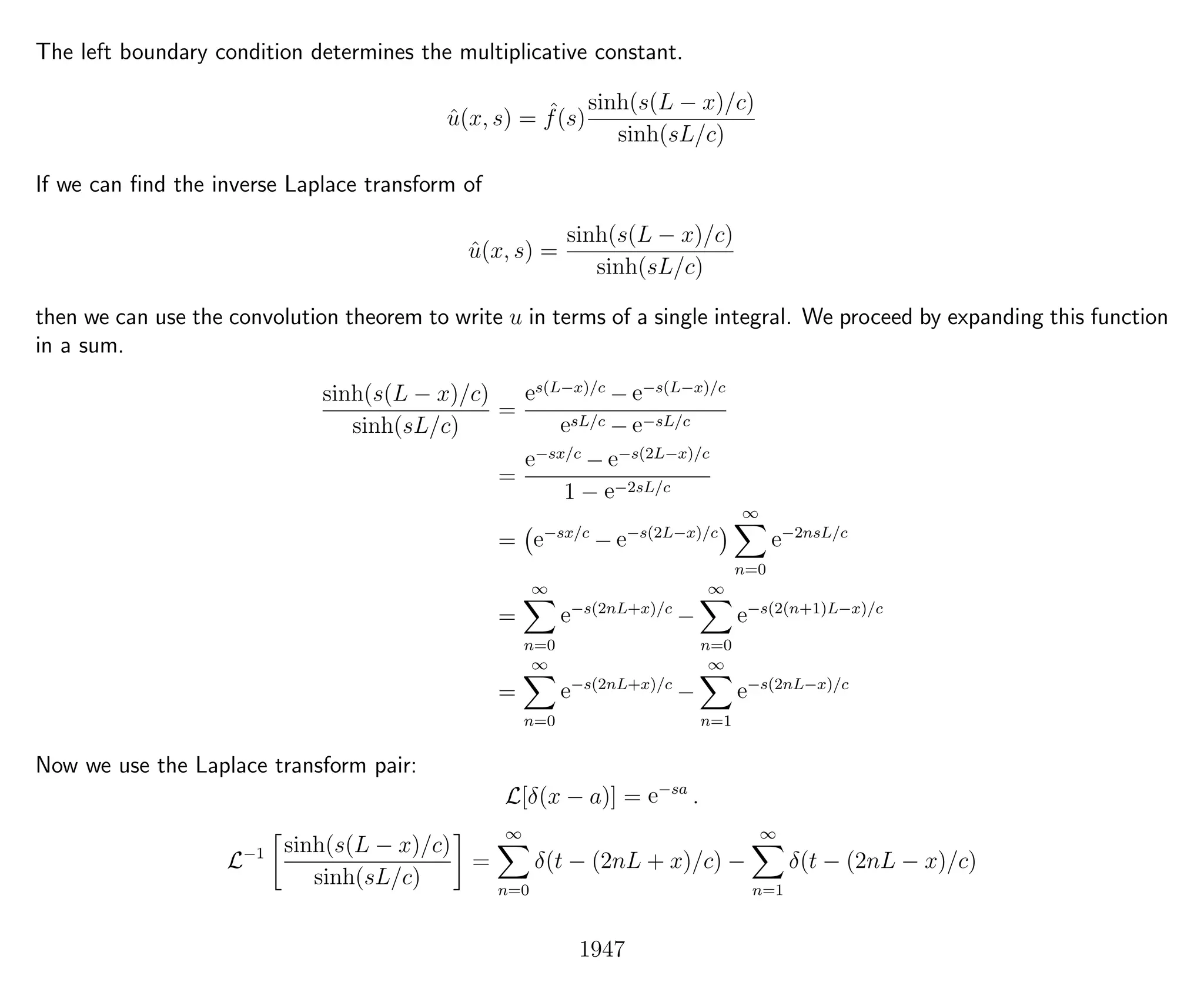 Introduction to Methods of Applied Mathematics