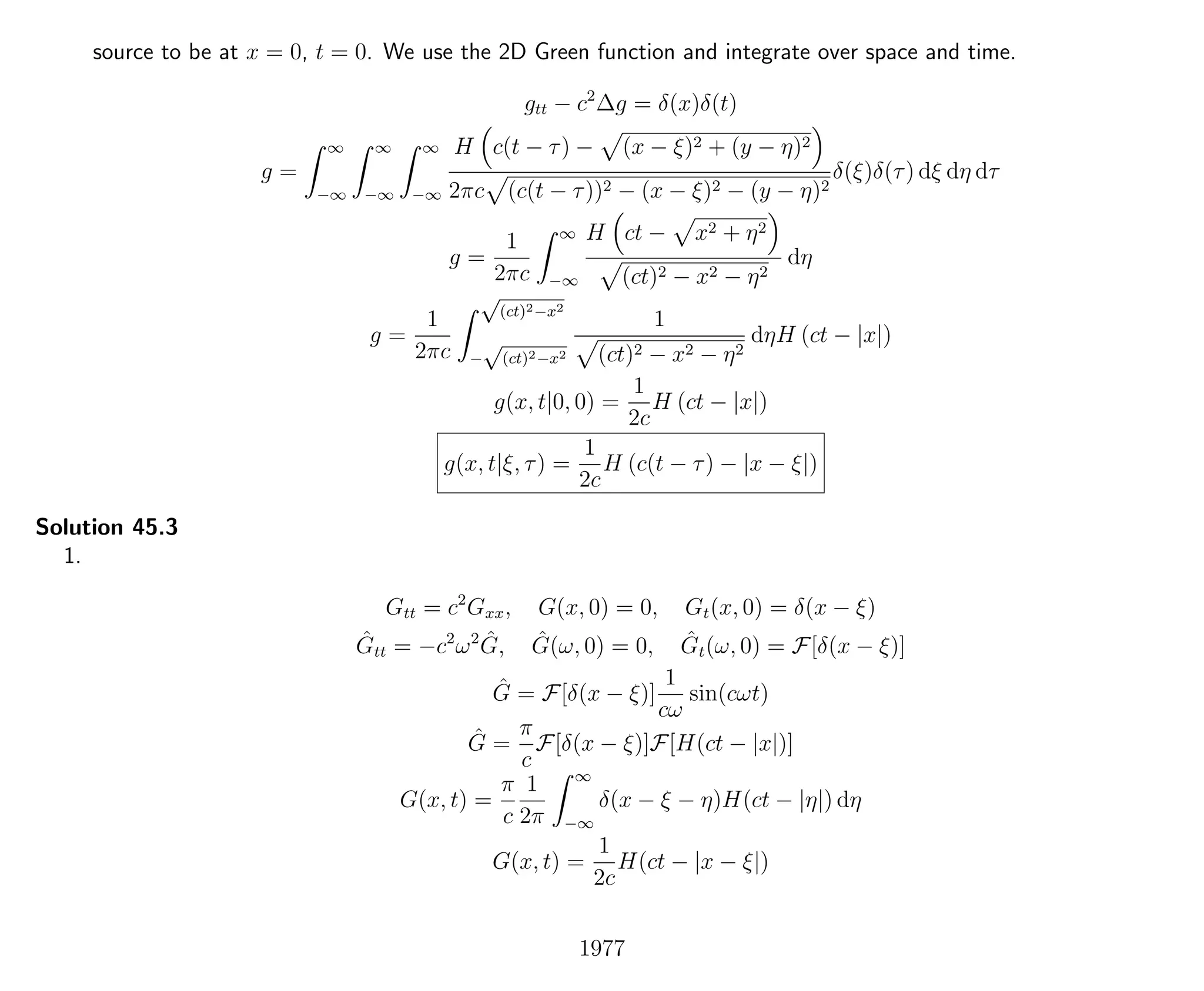 Introduction to Methods of Applied Mathematics