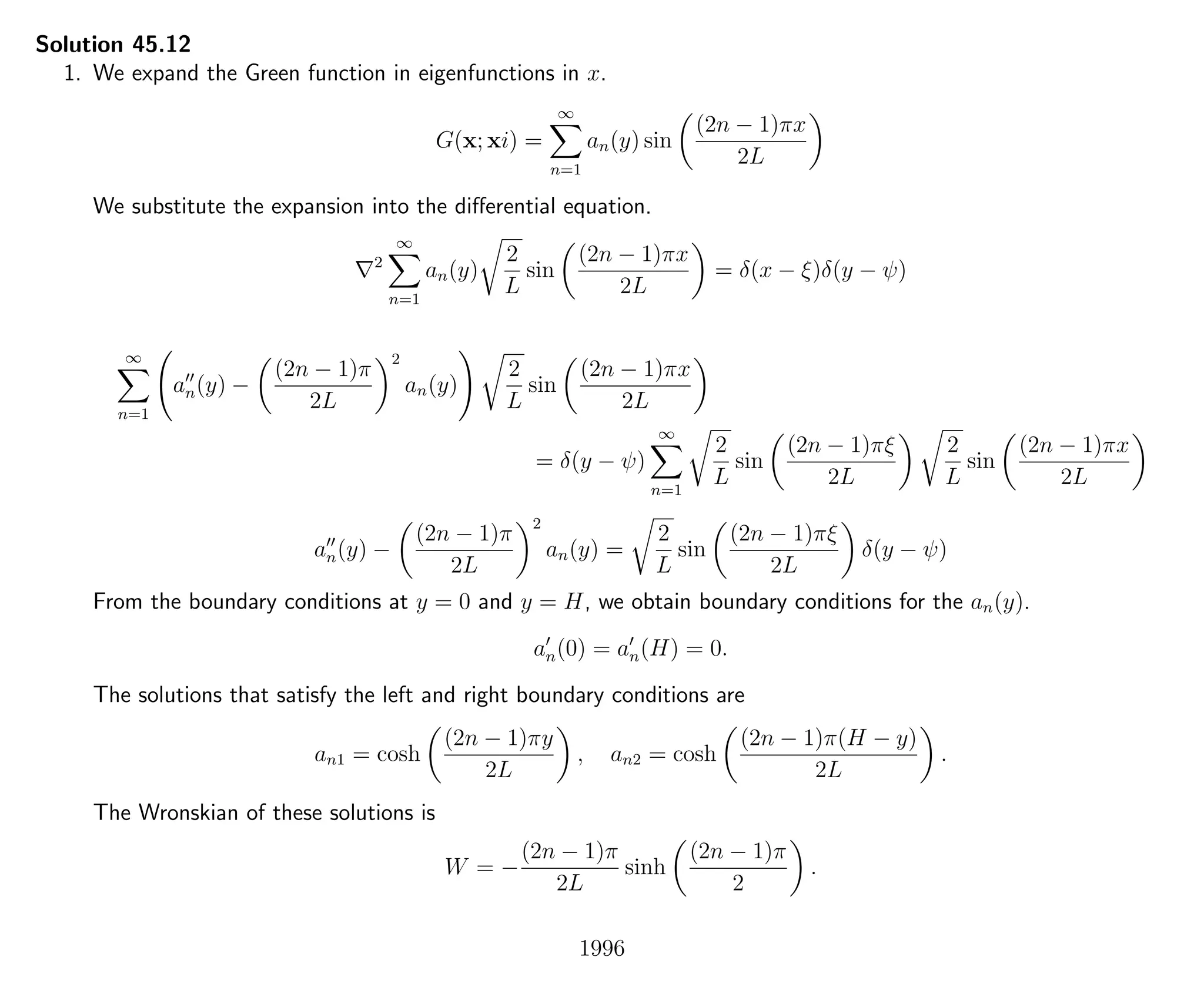 Introduction to Methods of Applied Mathematics