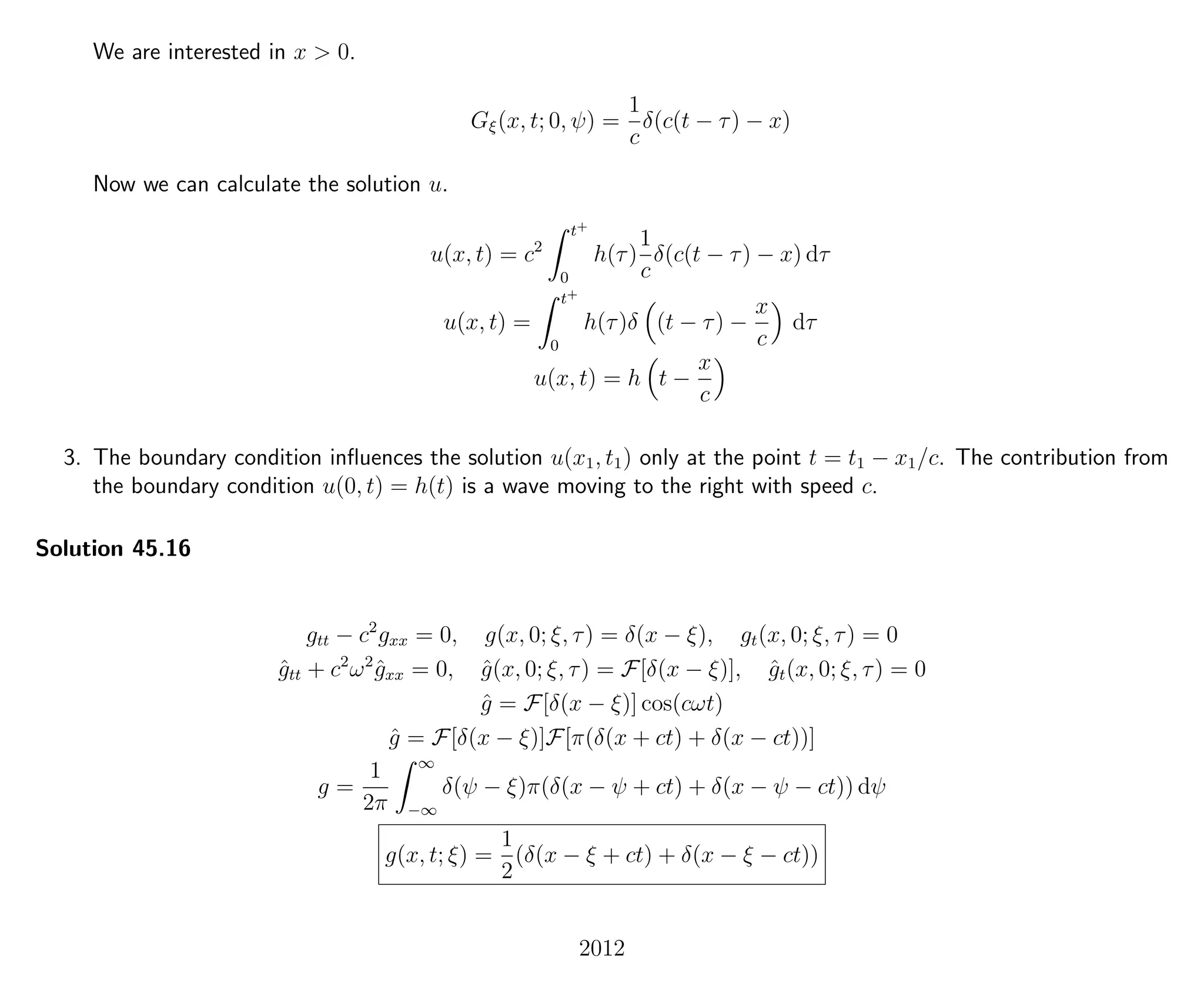 Introduction to Methods of Applied Mathematics