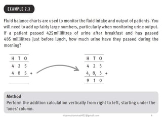 Applied math addition | PPT