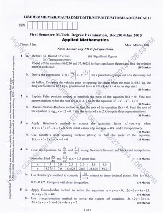 Applied mathematics 40