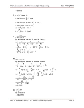 Applied mathematics for complex engineering | PDF