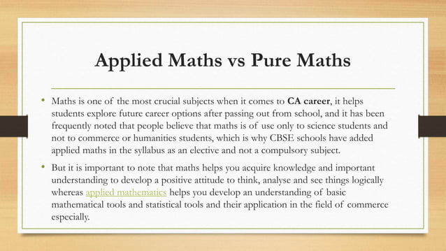 Applied Mathematics vs Pure Mathematics.pdf