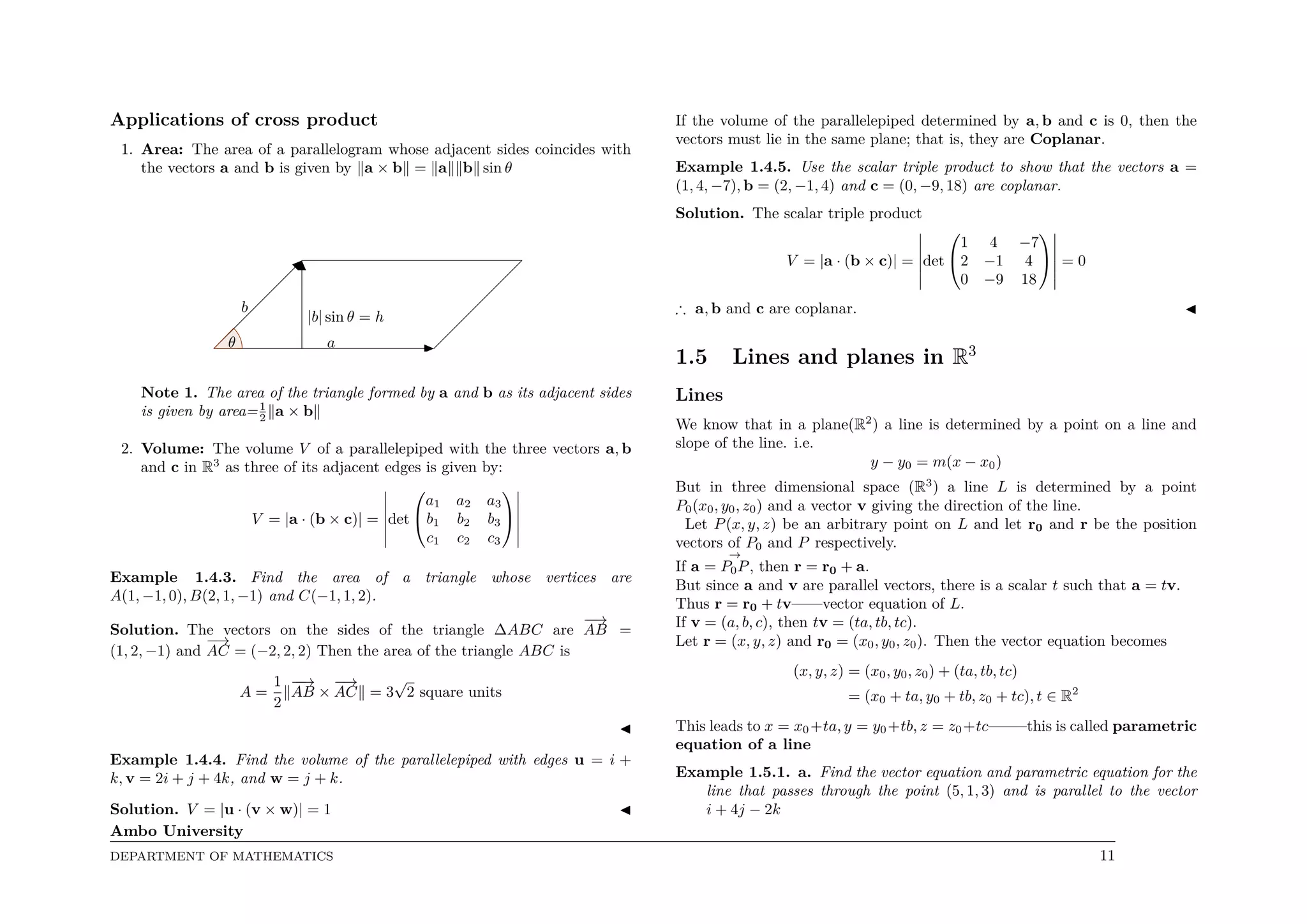 Applied mathematics I for enginering | PDF