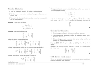 Applied mathematics I for enginering | PDF