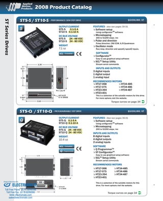 Applied motion products catalog | PDF