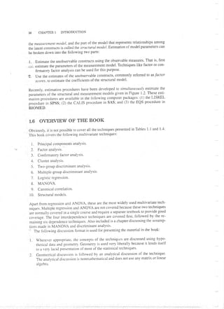 Applied Multivariate Techniques | PDF