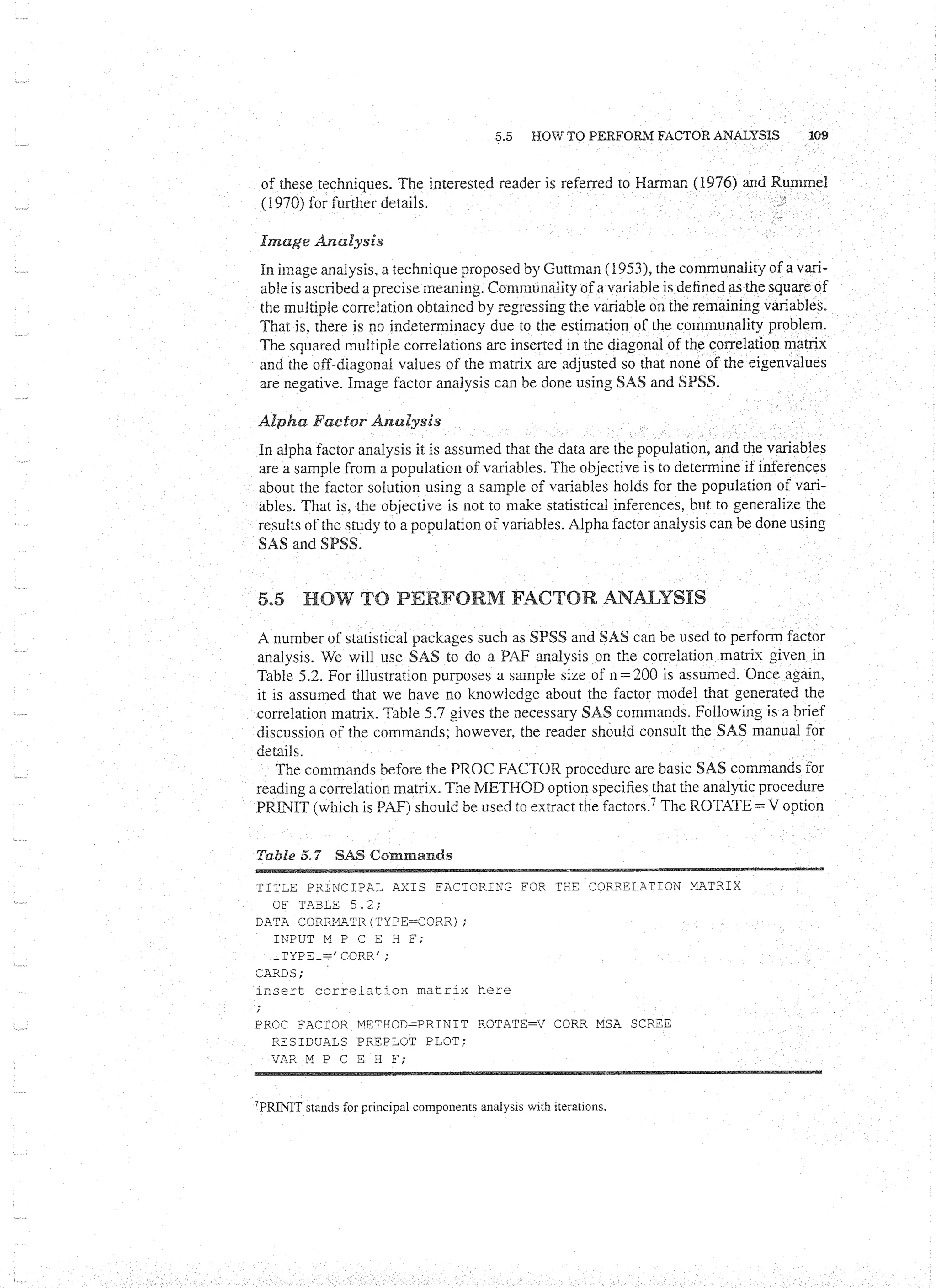 Applied Multivariate Techniques