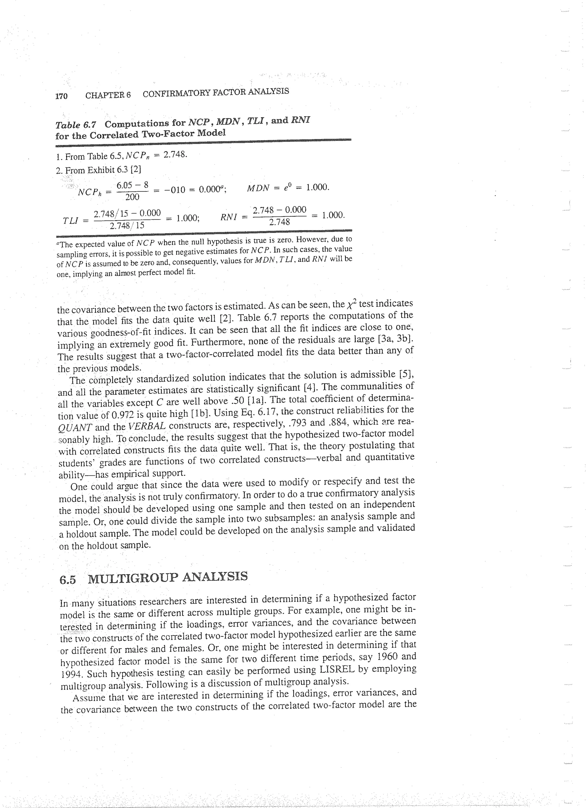 Applied Multivariate Techniques