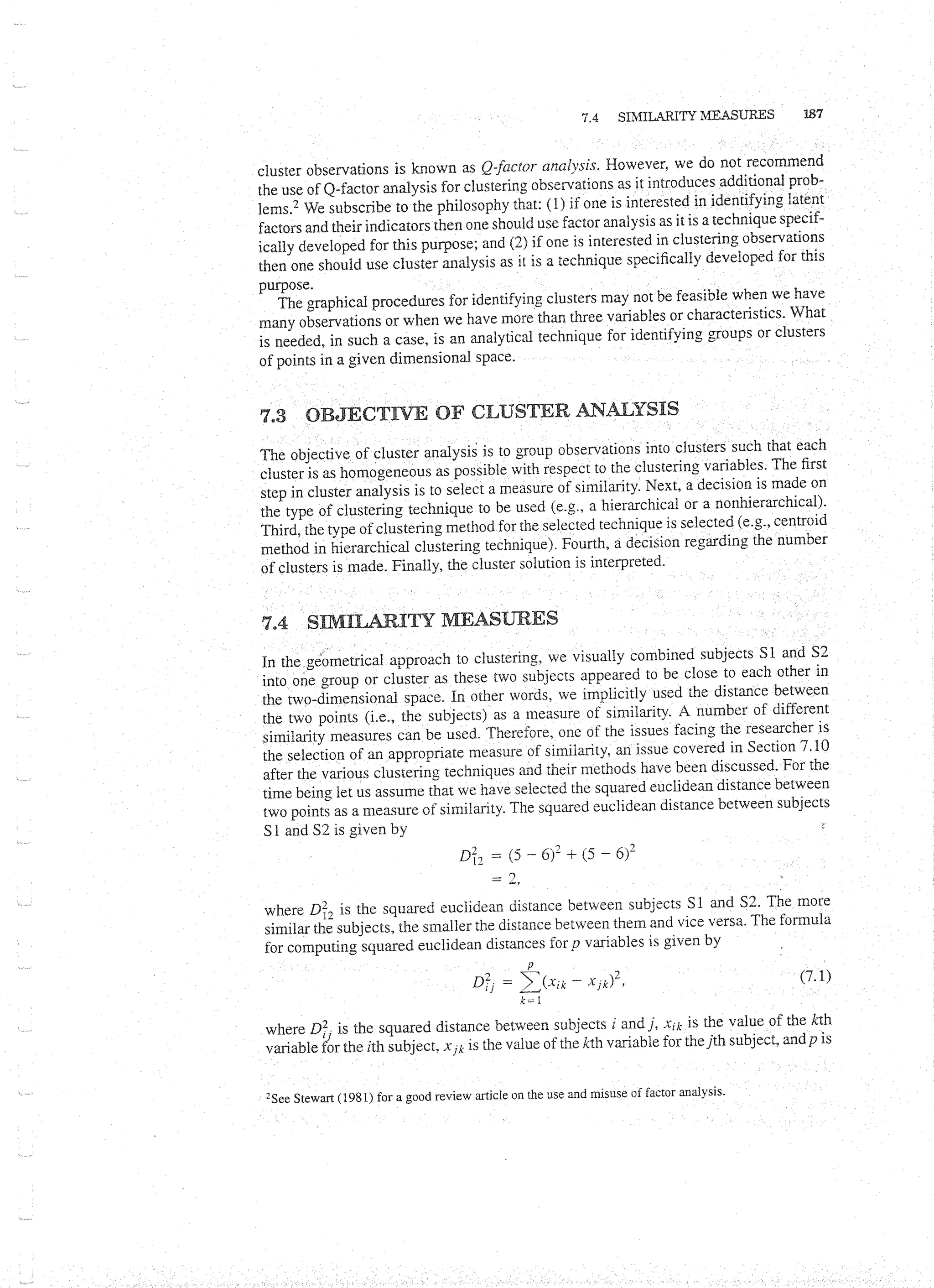 Applied Multivariate Techniques