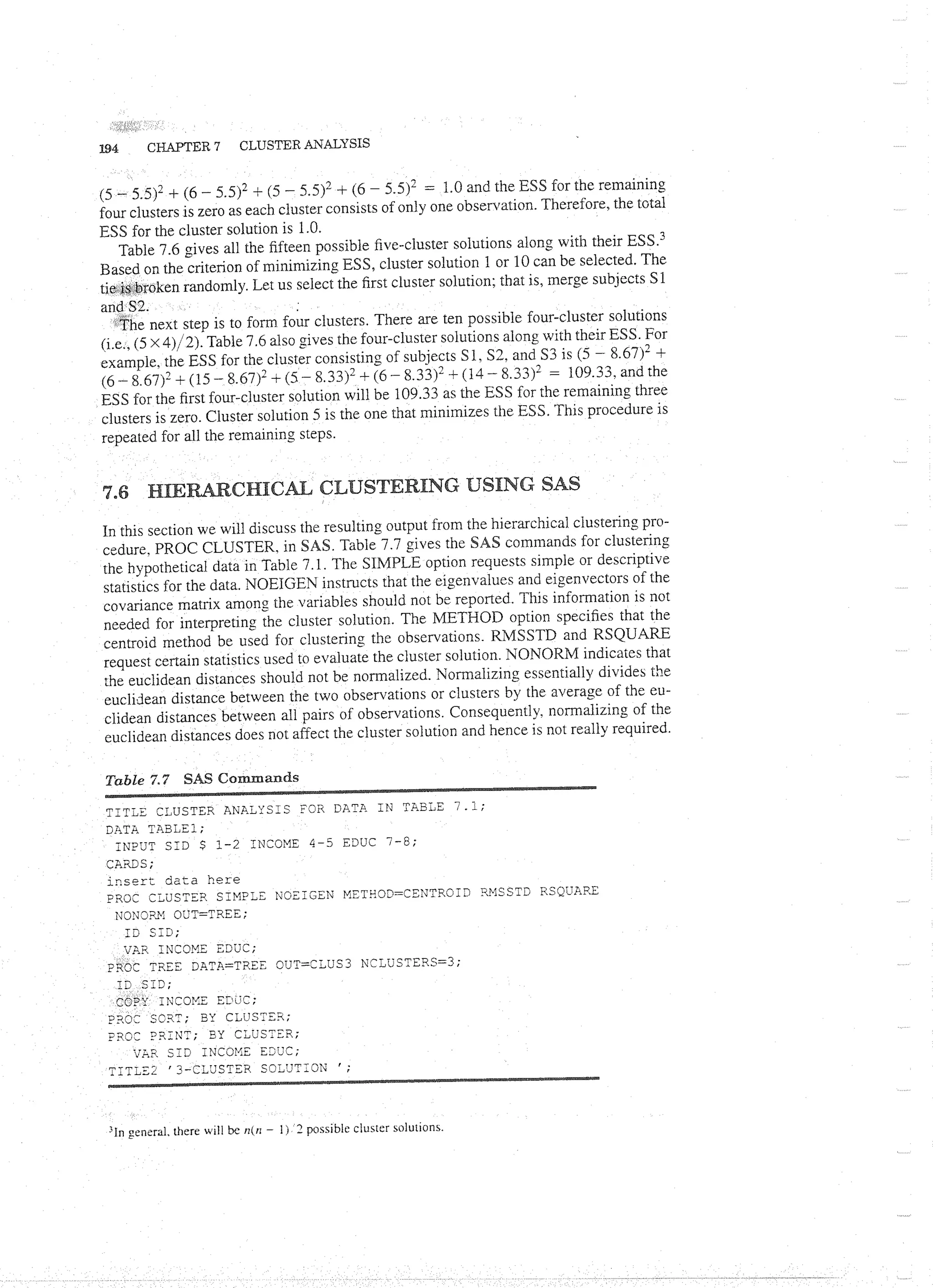 Applied Multivariate Techniques