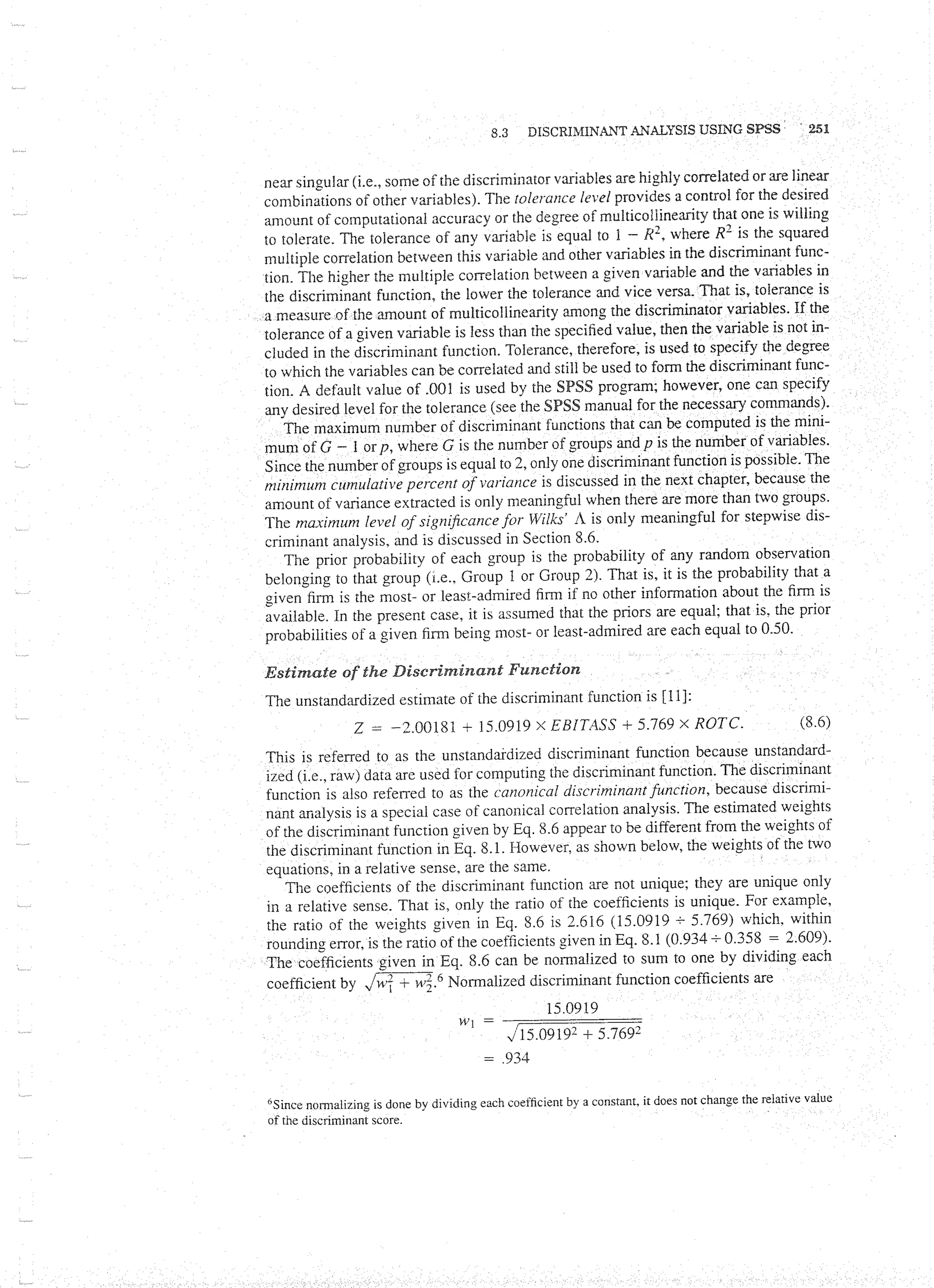 Applied Multivariate Techniques