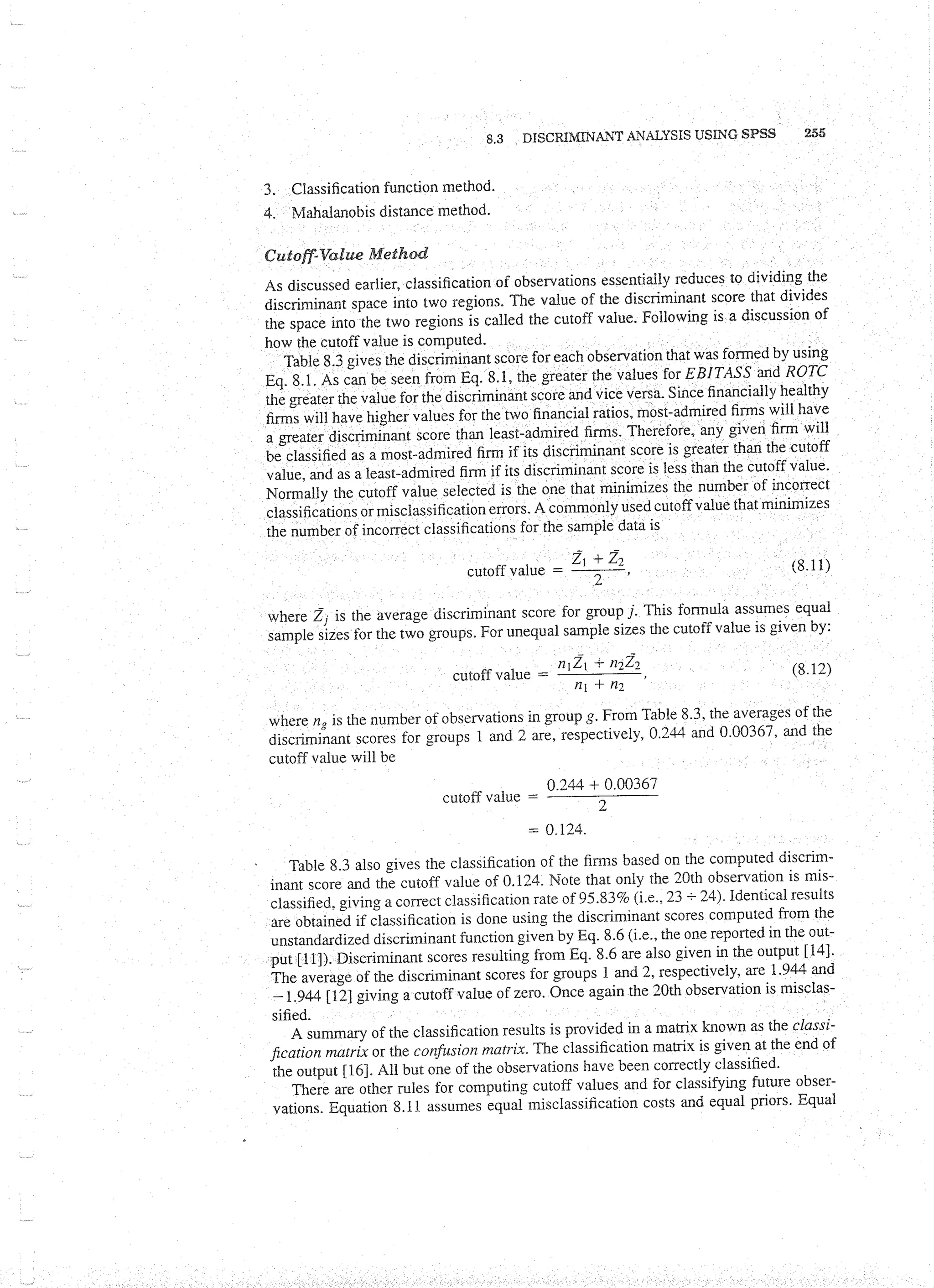 Applied Multivariate Techniques