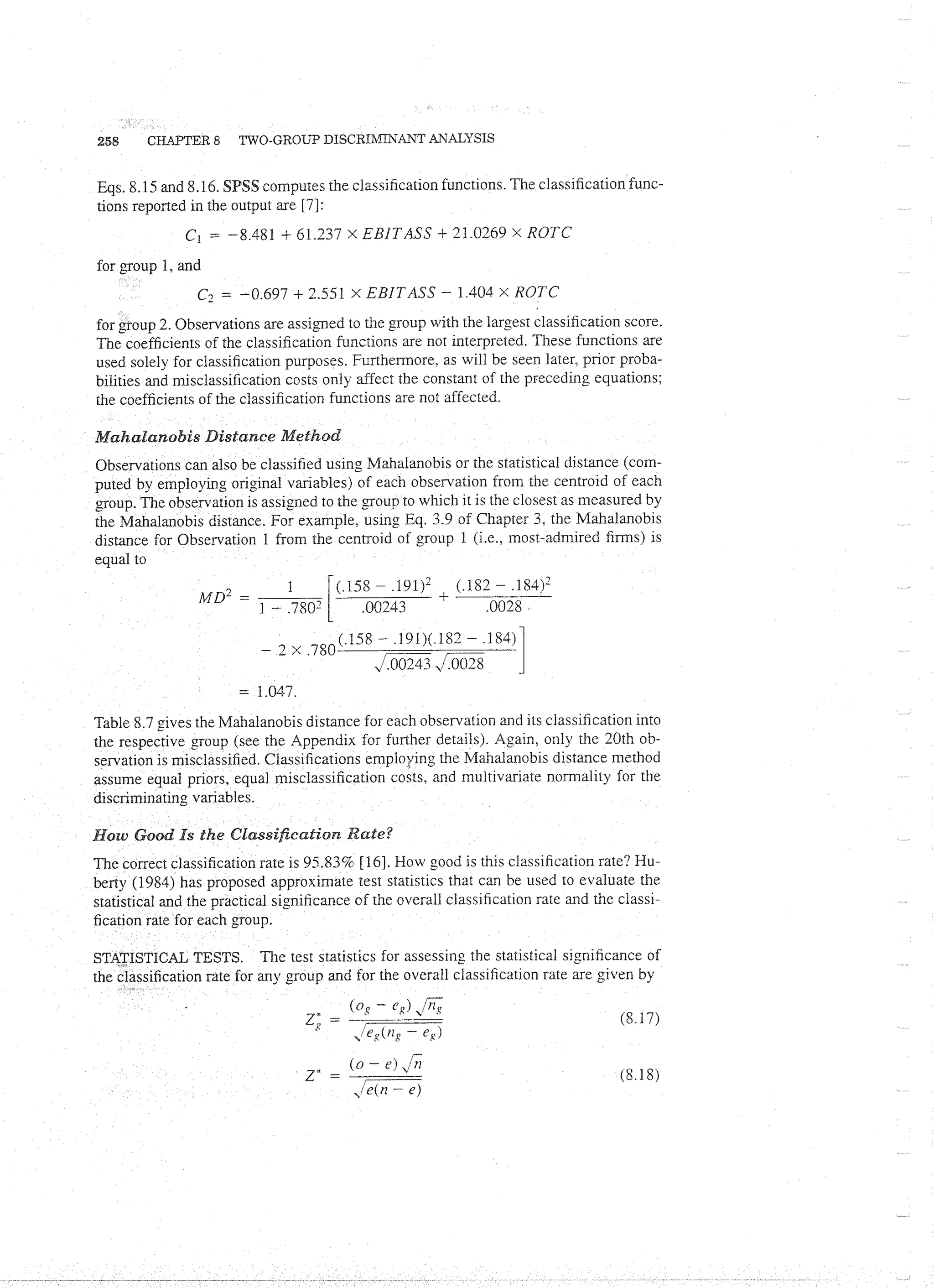 Applied Multivariate Techniques