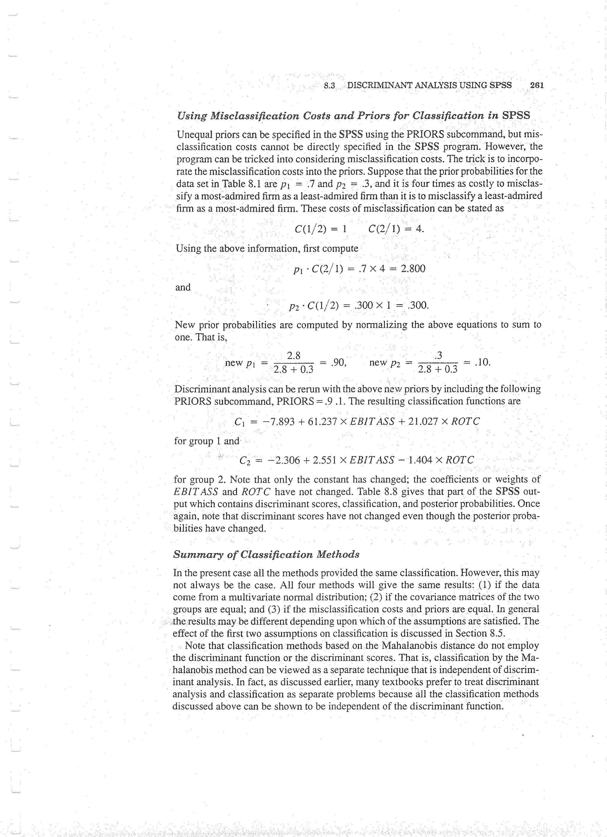 Applied Multivariate Techniques