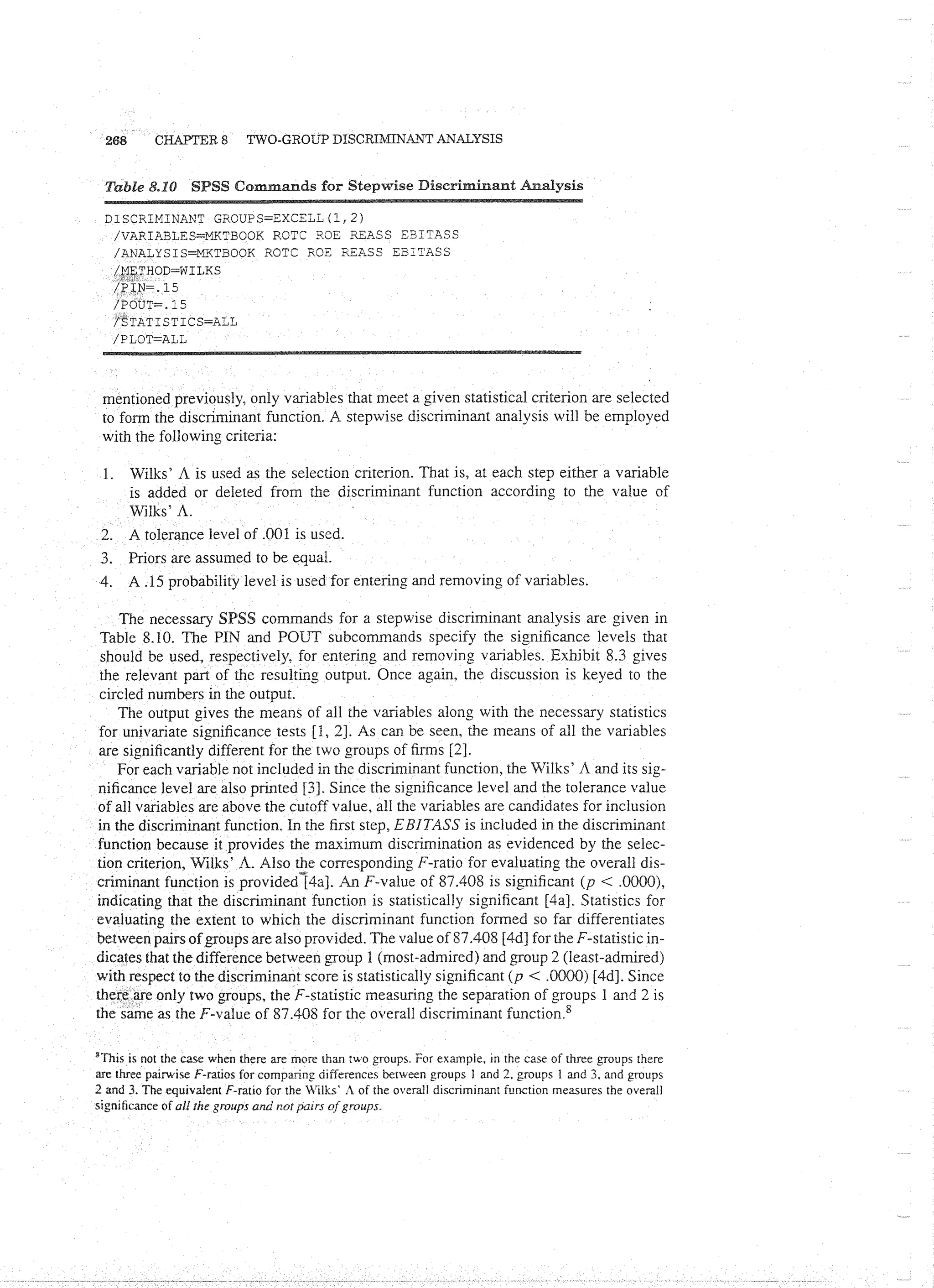 Applied Multivariate Techniques