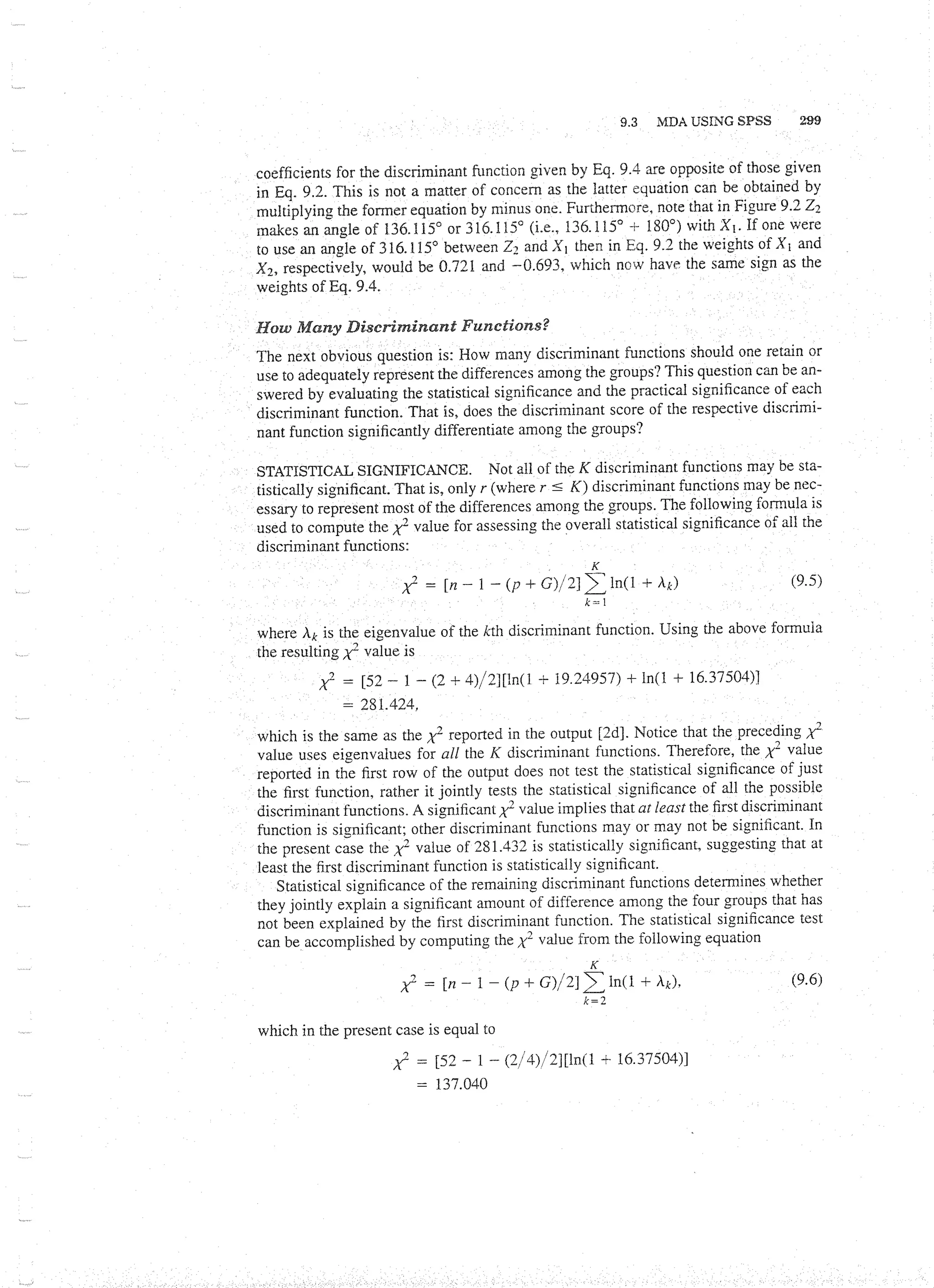 Applied Multivariate Techniques