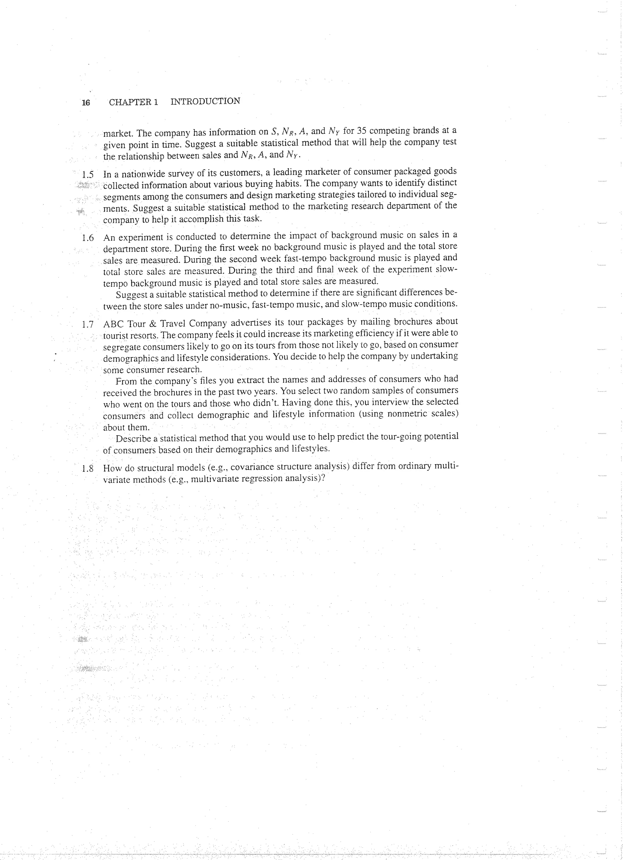 Applied Multivariate Techniques