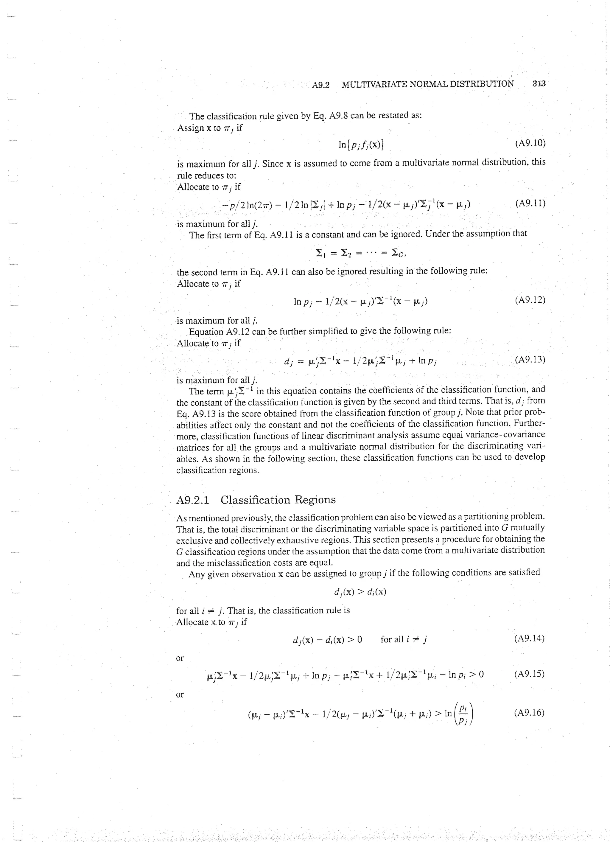 Applied Multivariate Techniques