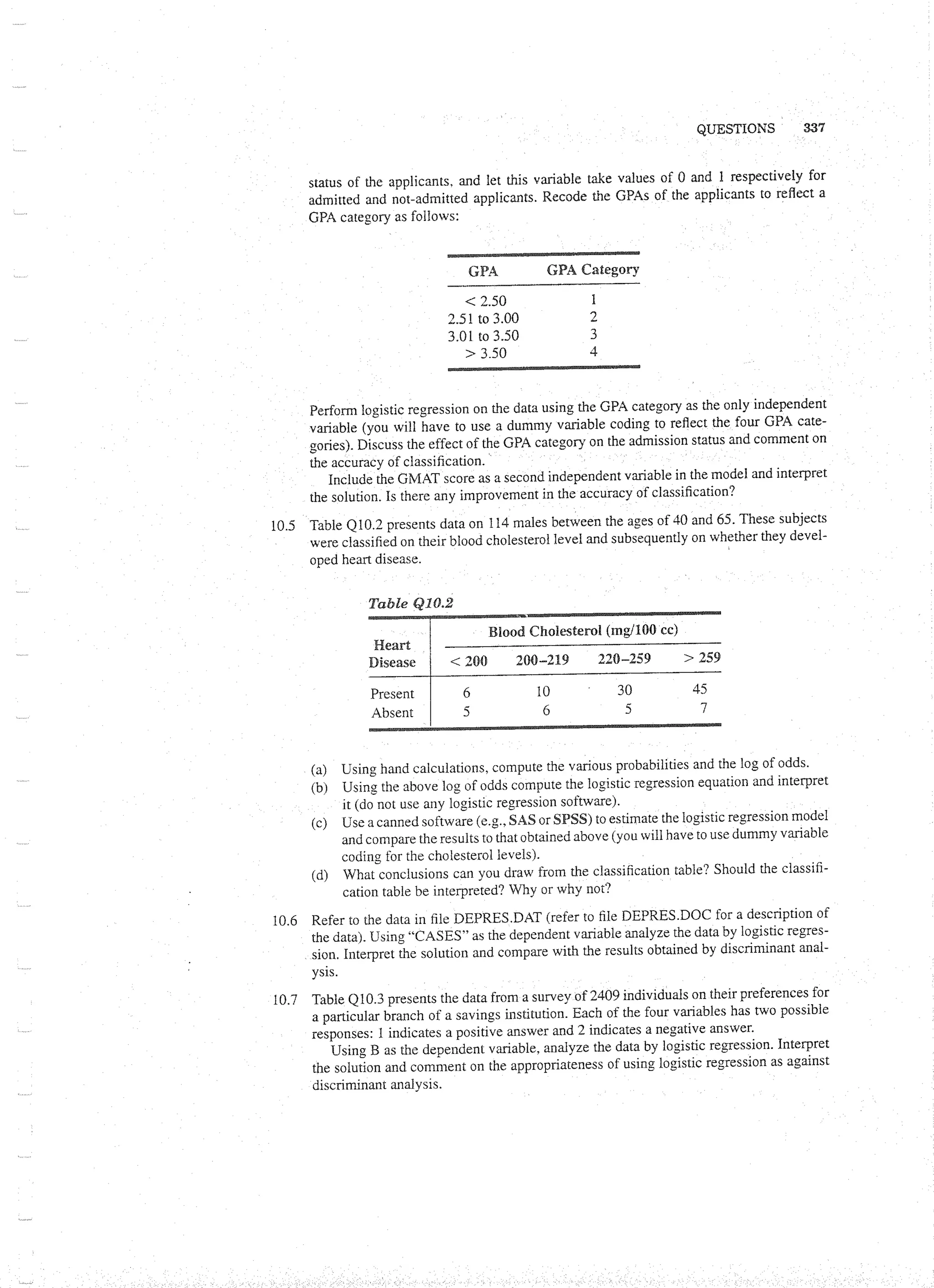 Applied Multivariate Techniques
