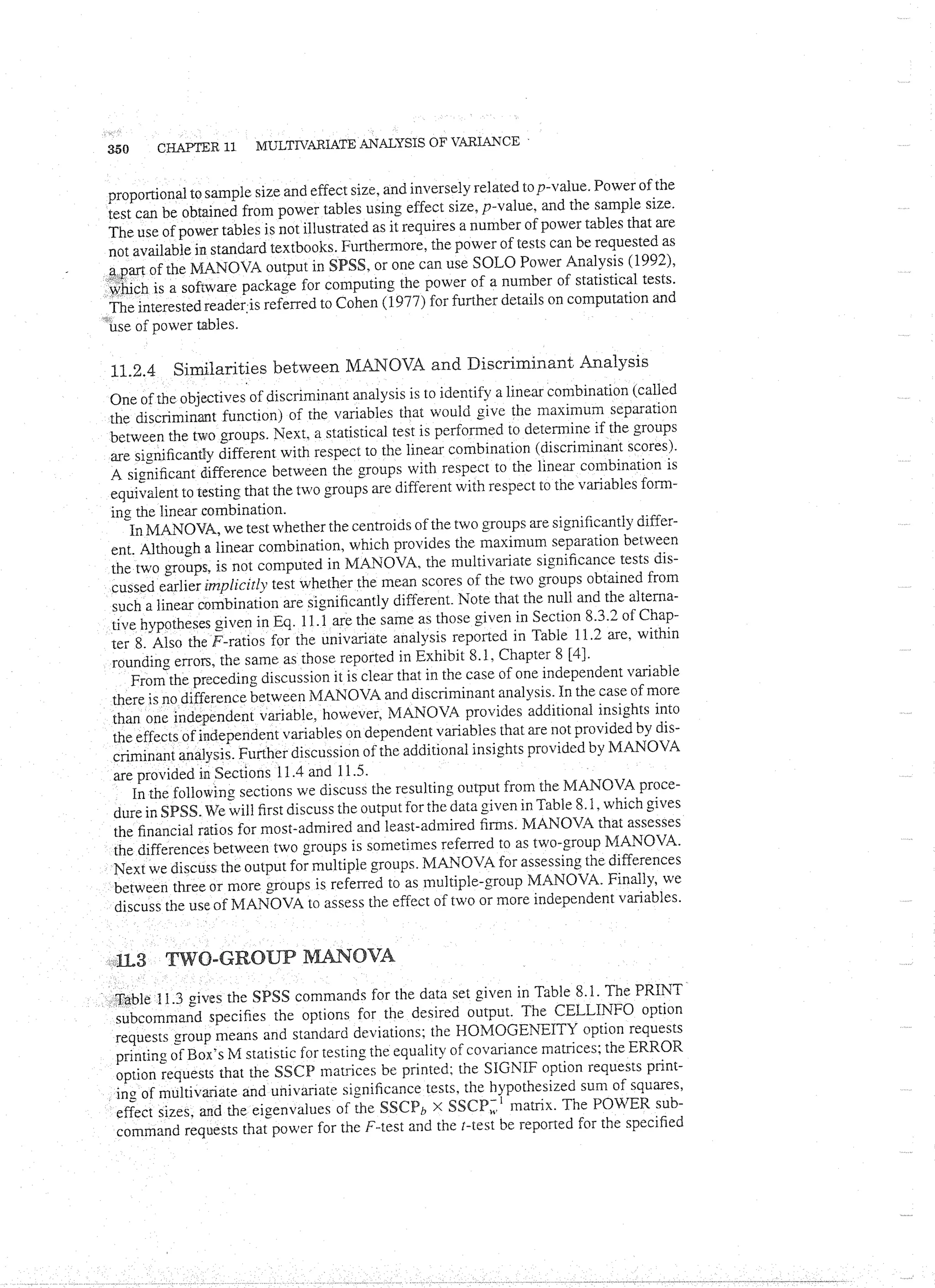 Applied Multivariate Techniques