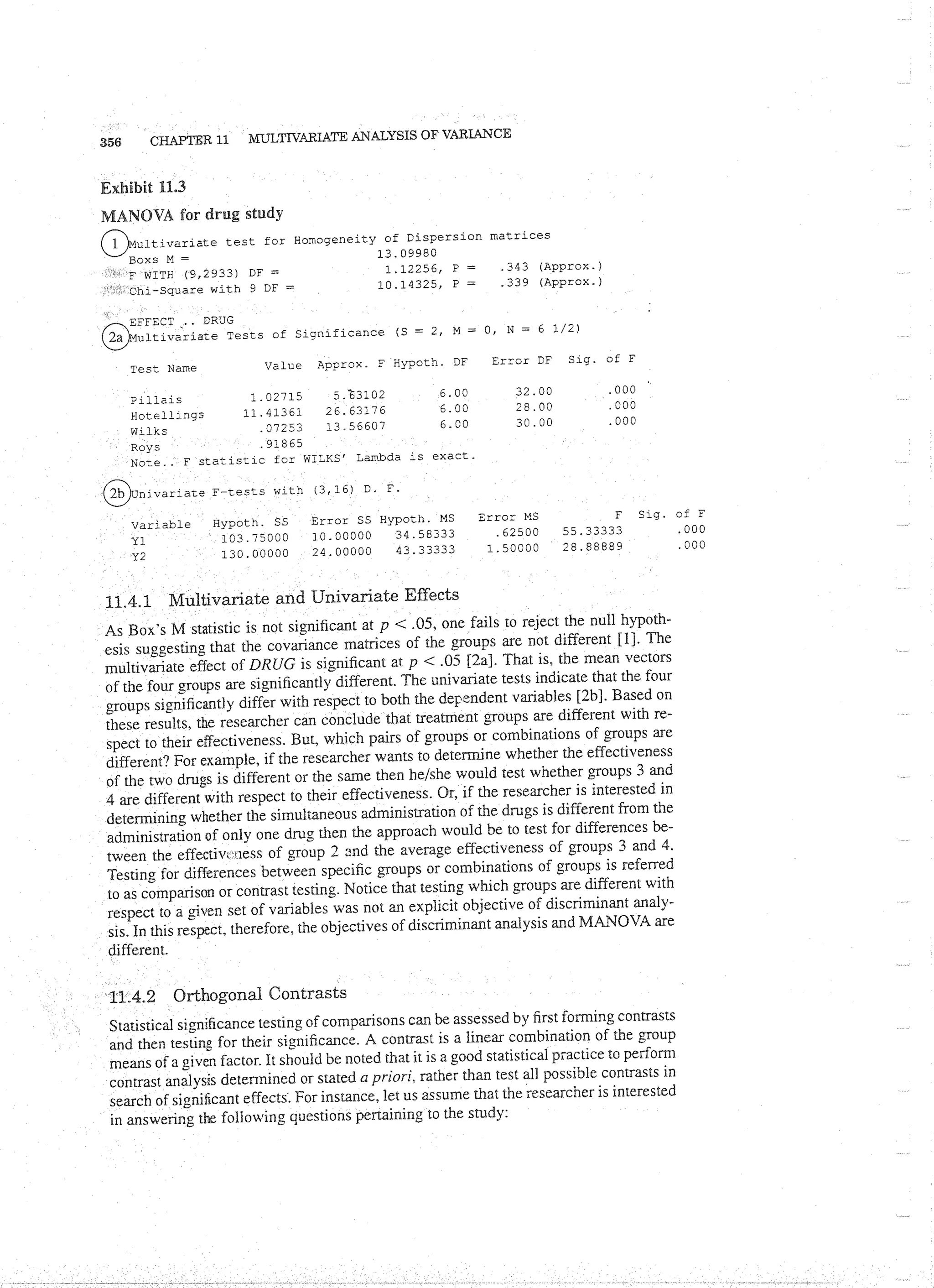 Applied Multivariate Techniques