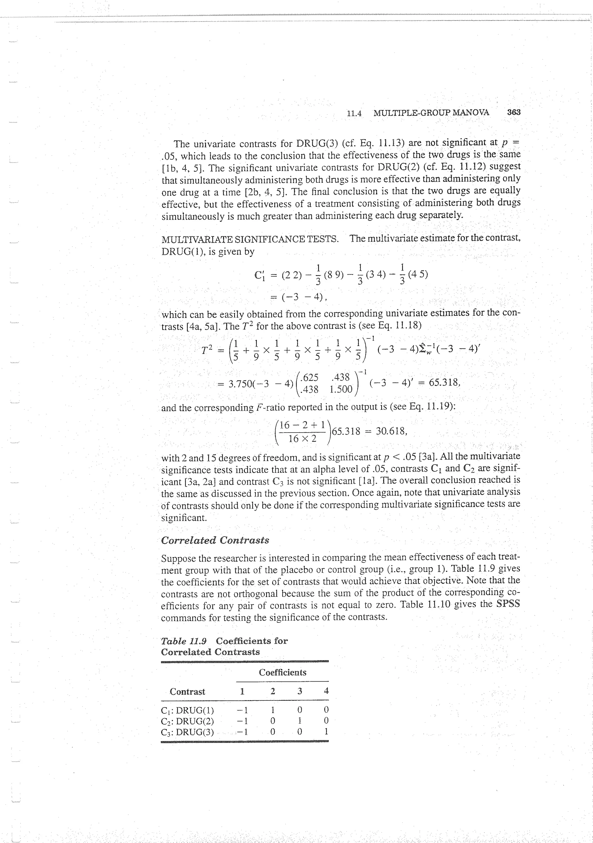Applied Multivariate Techniques