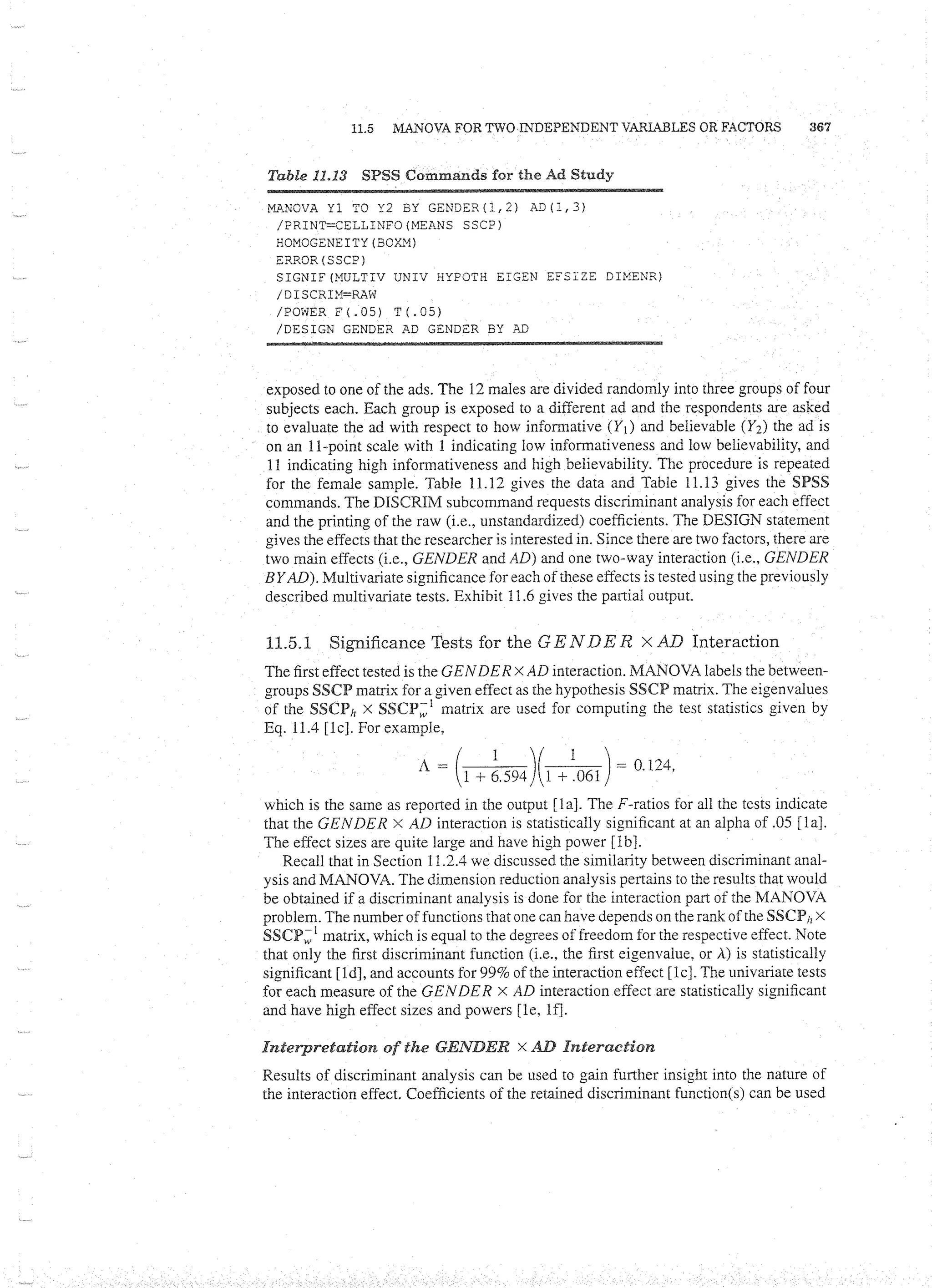 Applied Multivariate Techniques