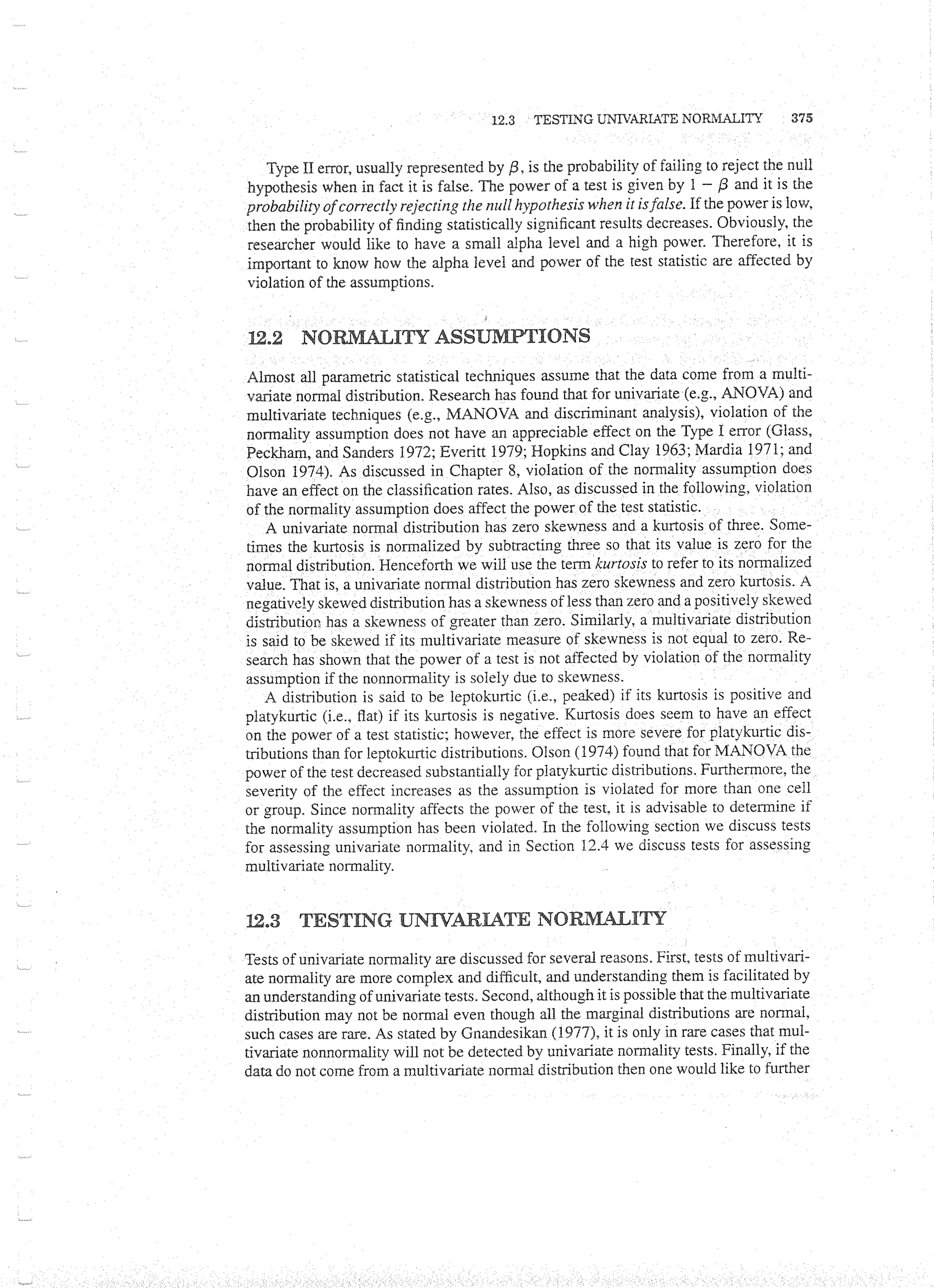 Applied Multivariate Techniques