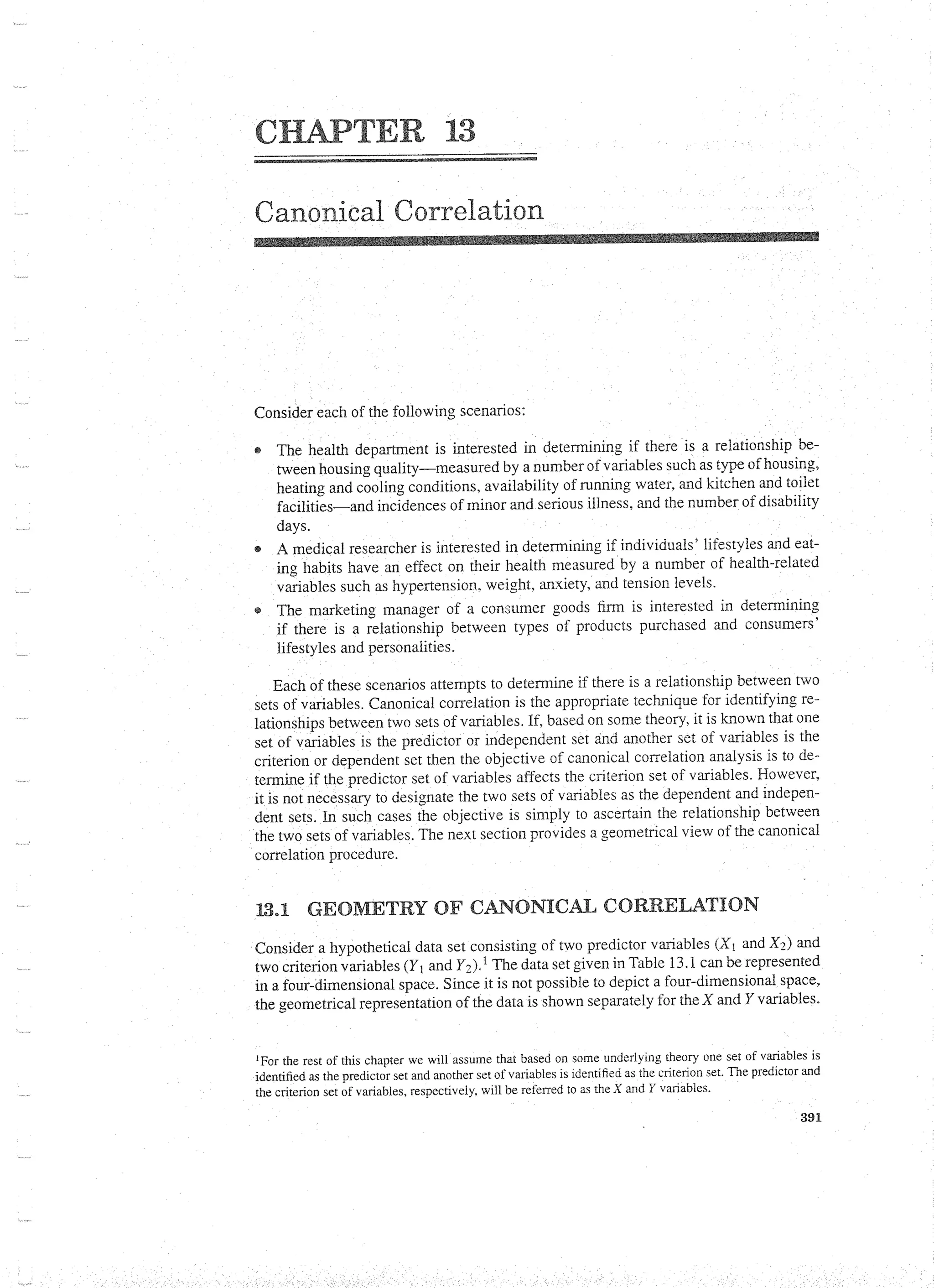 Applied Multivariate Techniques