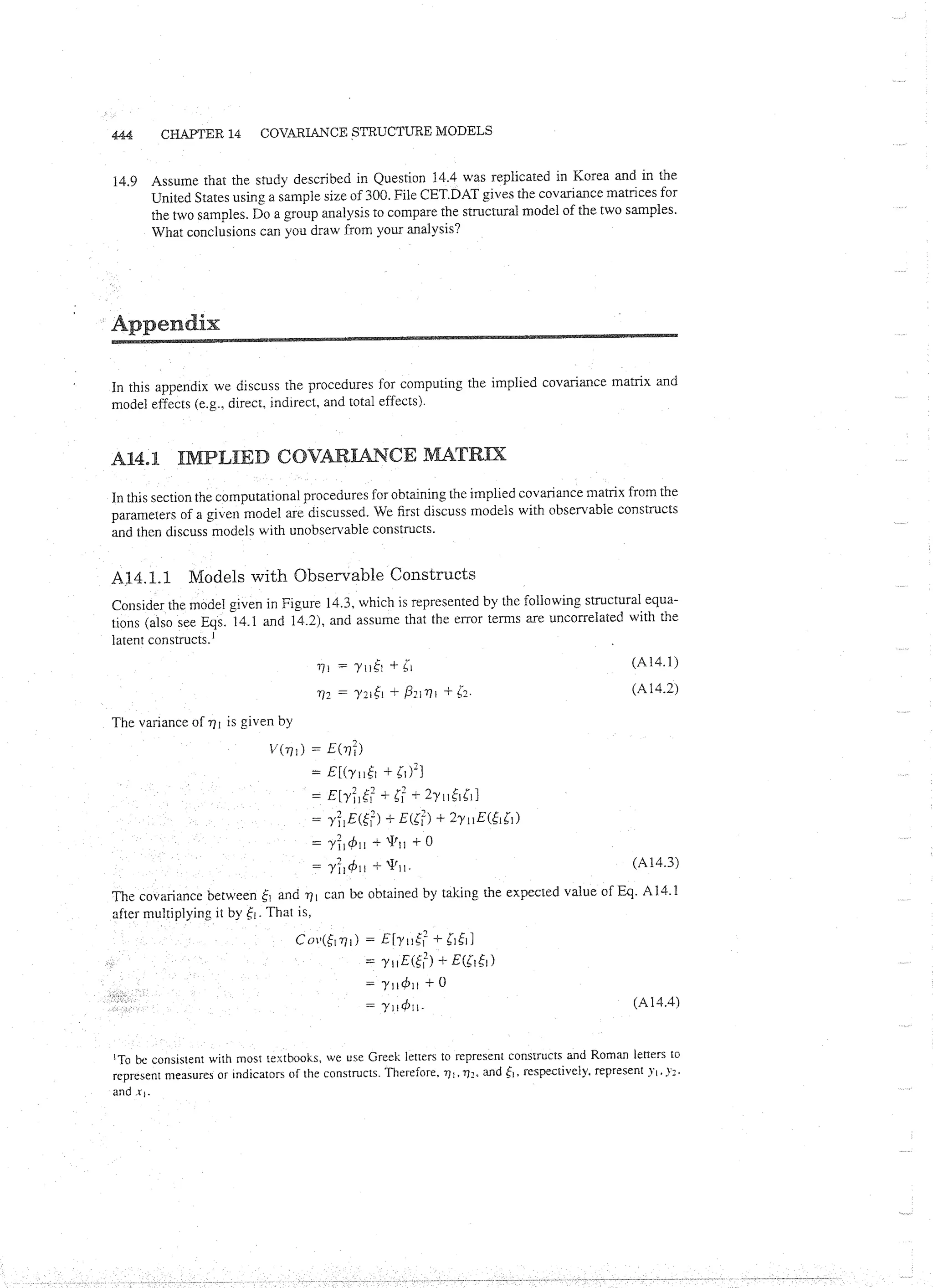 Applied Multivariate Techniques