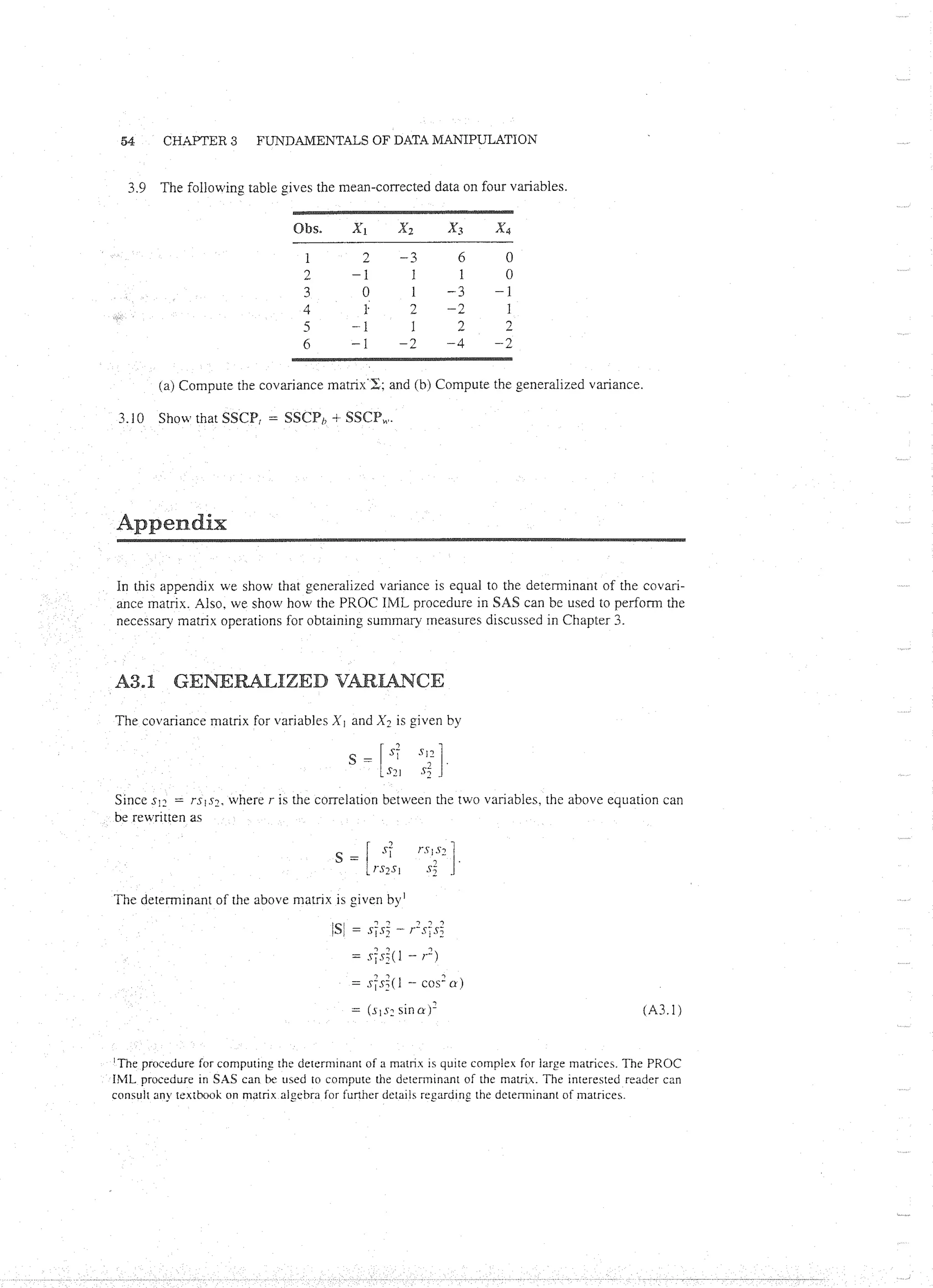 Applied Multivariate Techniques